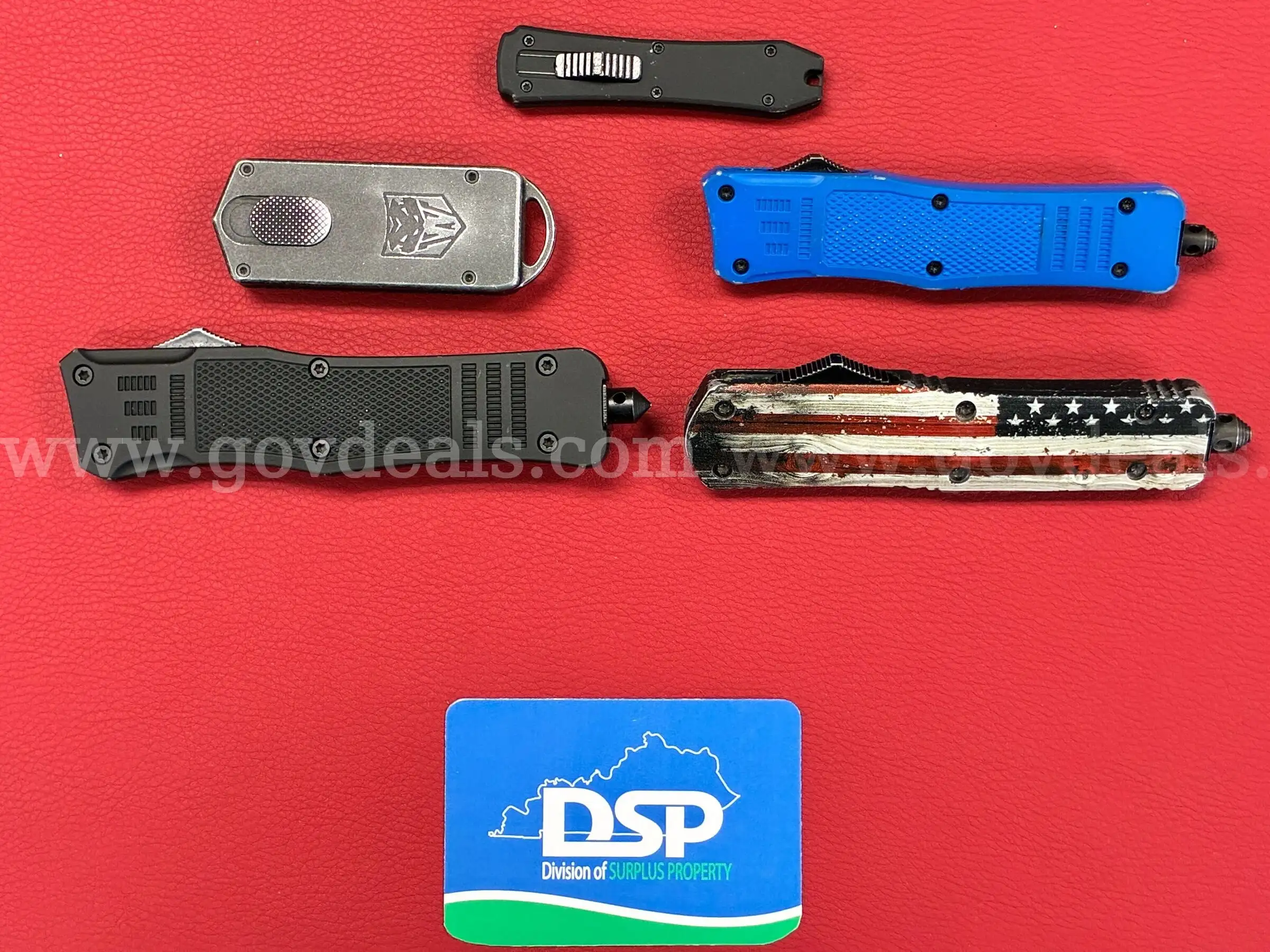 5 Various OTF Knives PRE-OWNED DS18717 99638 TSA