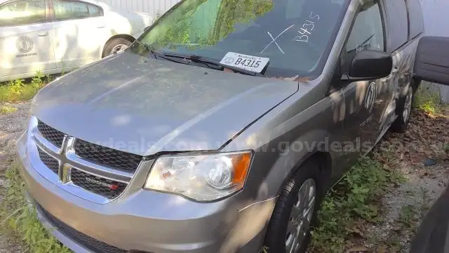 2018 DODGE GRAND CARAVAN DS18723 99684 FLEET KB4315 SALVAGE TITLE OFF-SITE