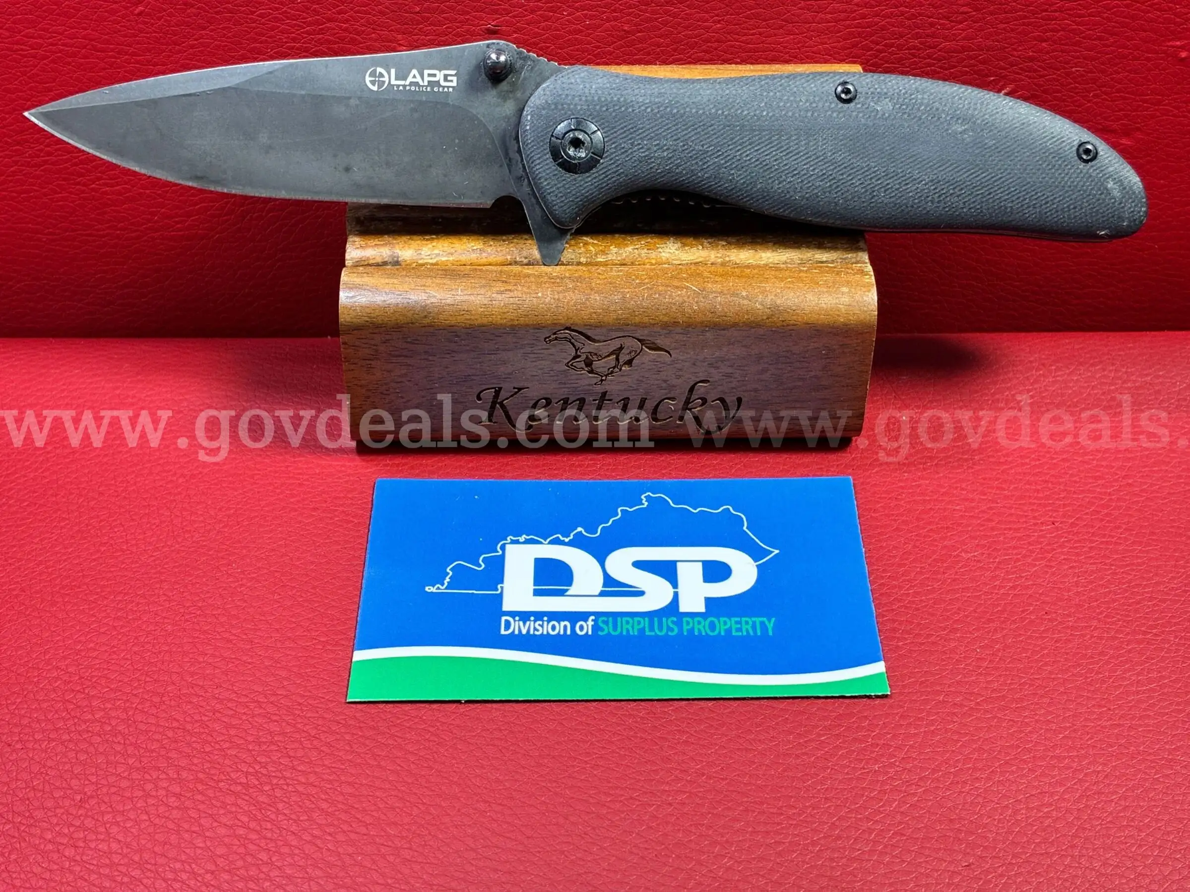 LAPG S35VN Folding Knife PRE-OWNED DS18736 99718 TSA