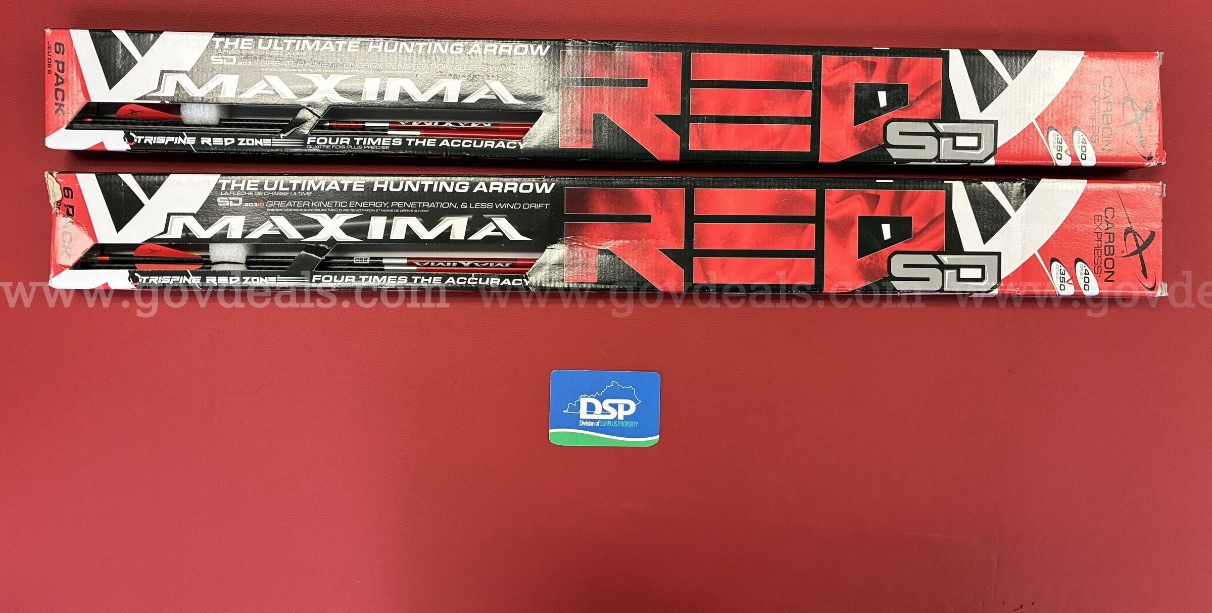 12 Carbon Express Maxima Red SD Arrows PRE-OWNED DS18826 100204 TSA