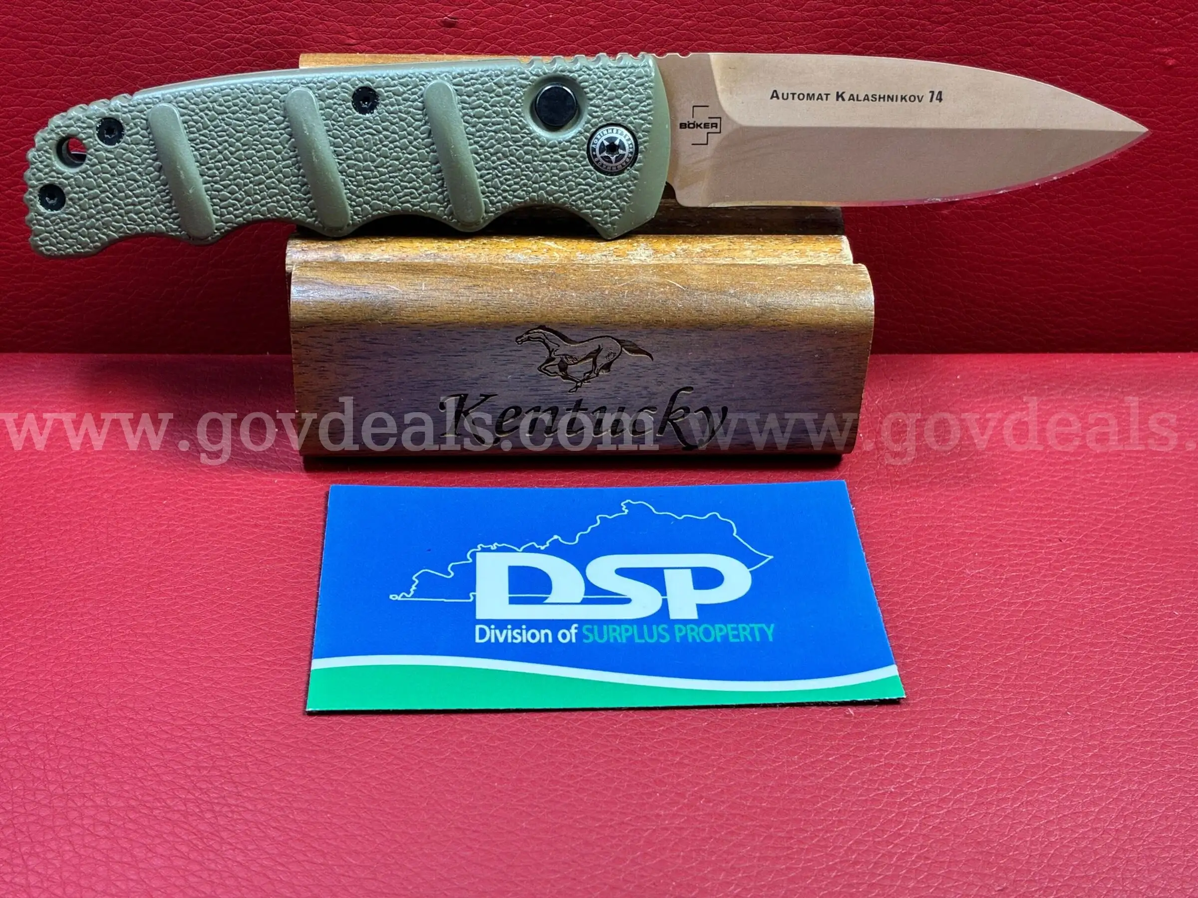 Boker Automat Kalashnikov 74 D2 Knife PRE-OWNED DS18833 100228 TSA