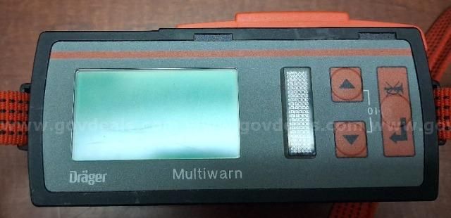 Drager Multiwarn II Gas Detector PRE-OWNED DS16435 89475 DSP