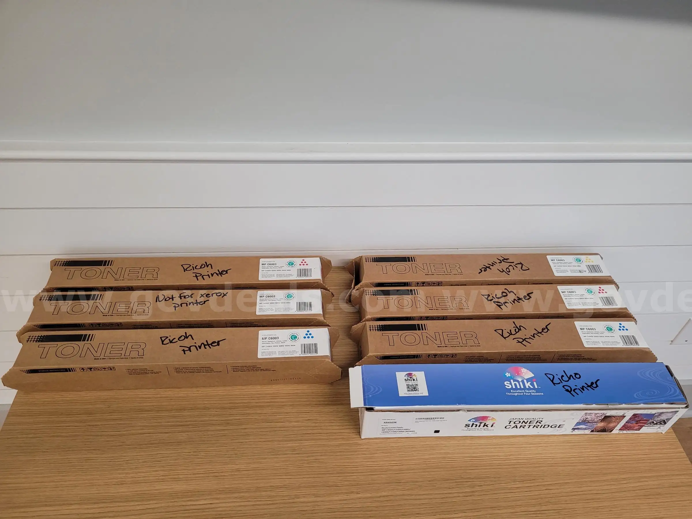 Ricoh Toner Cartridge Replacements for MP C6003