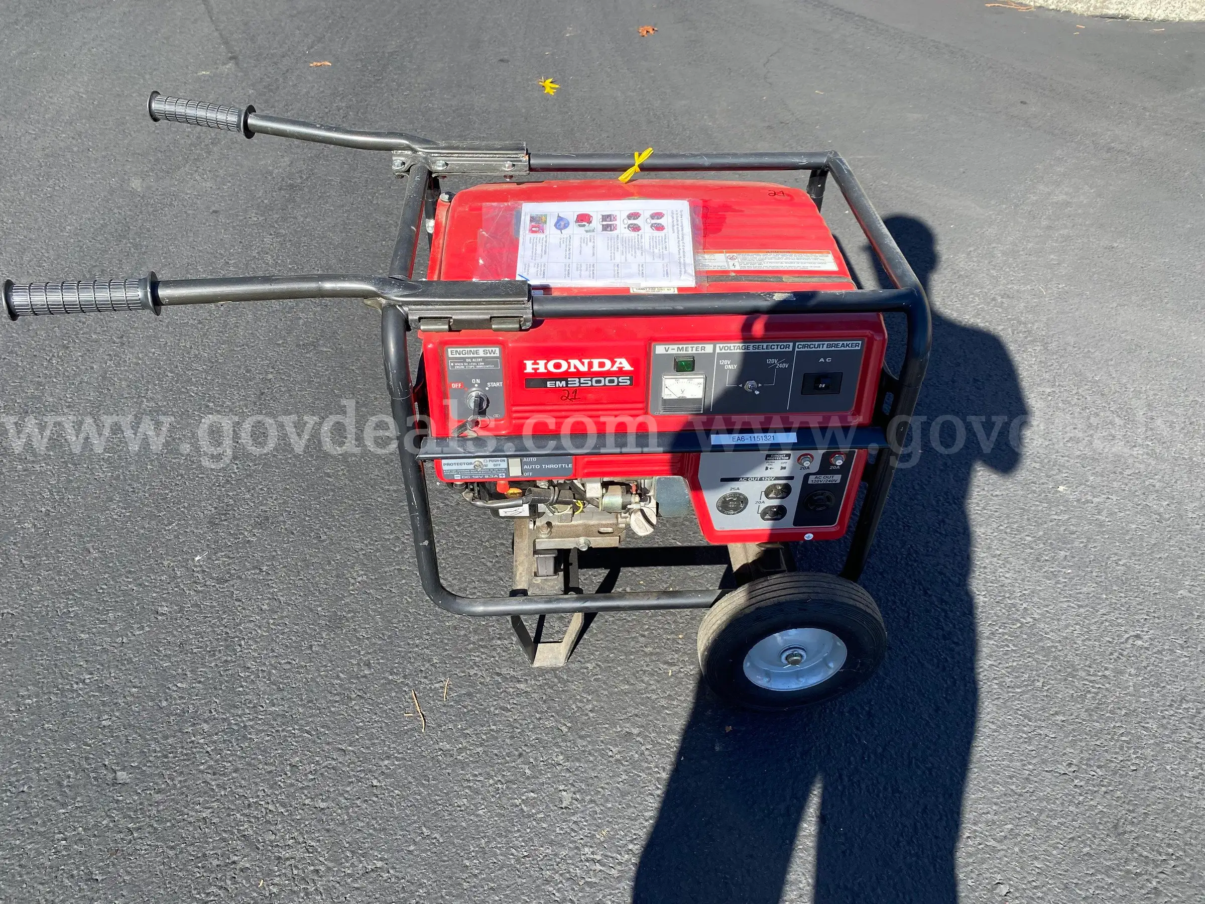 Honda EM3500s