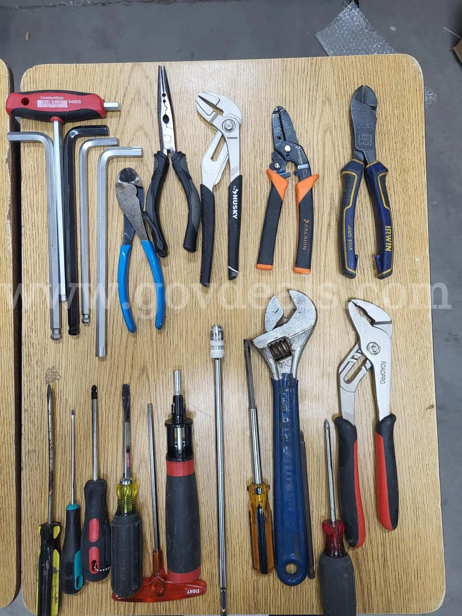 Assortment of tools