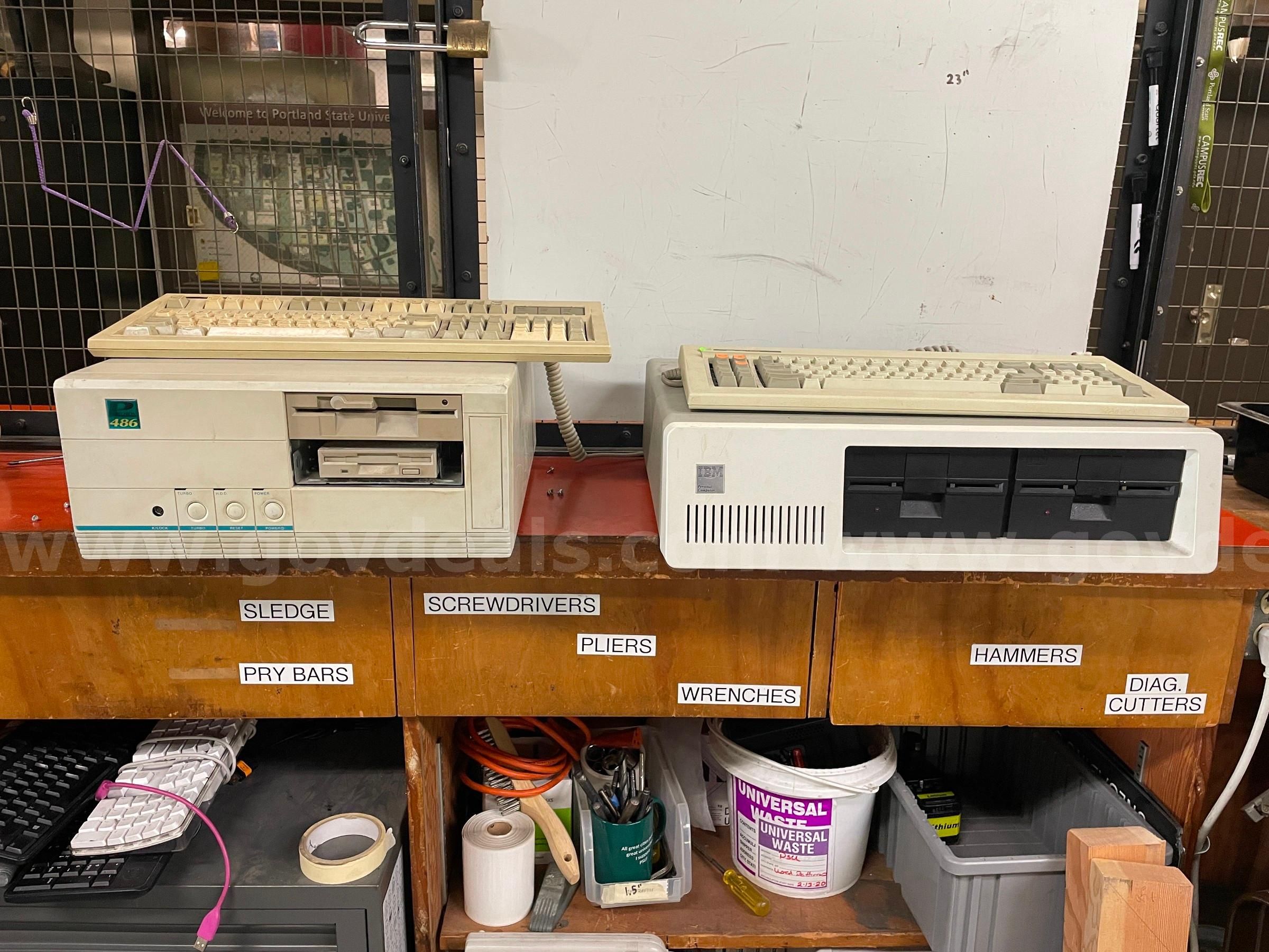 IBM Model 5150 Personal Computer with DFI 486 33 Computer