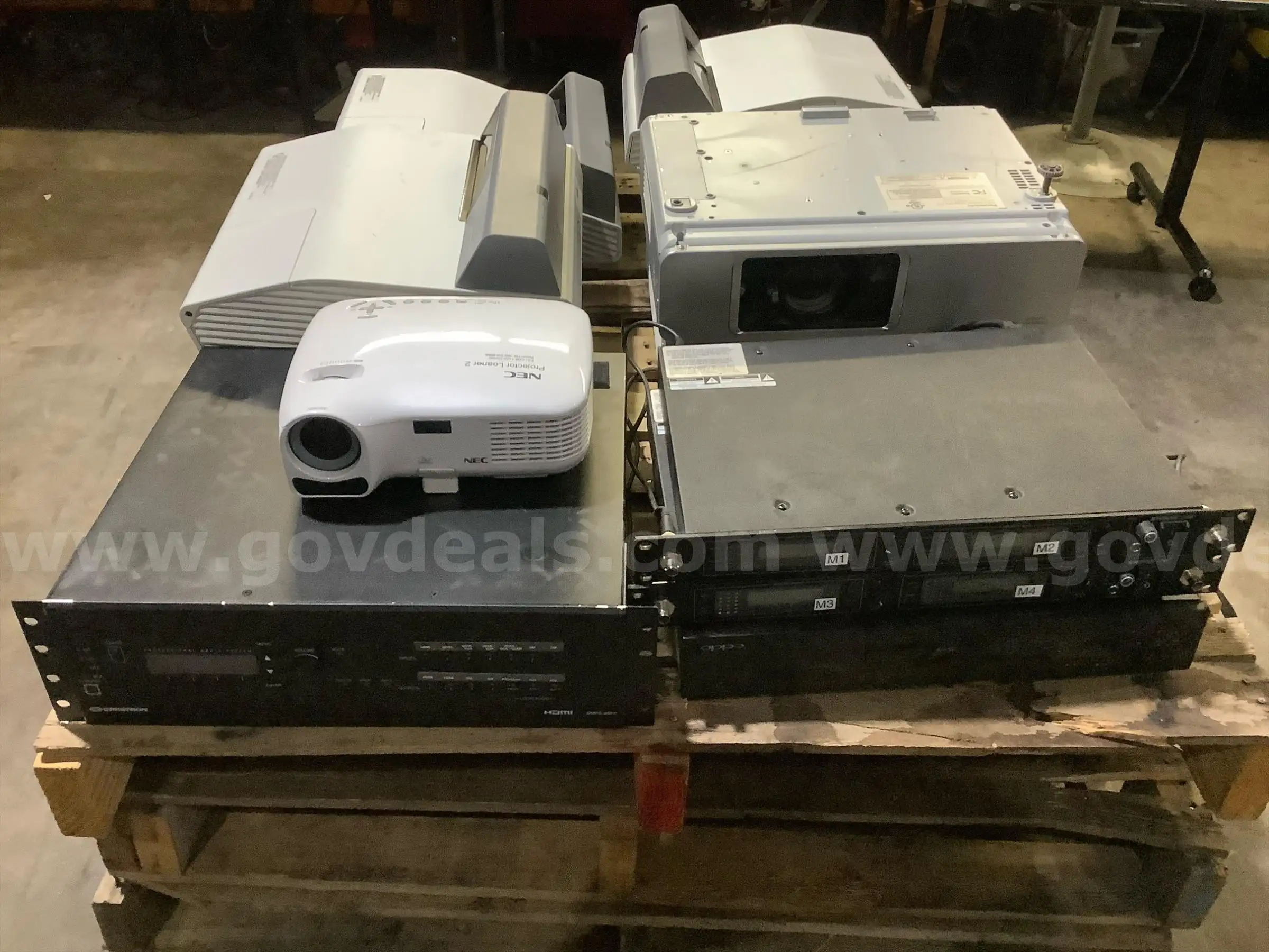 (1) Lot of used Audio - Visual Equipment