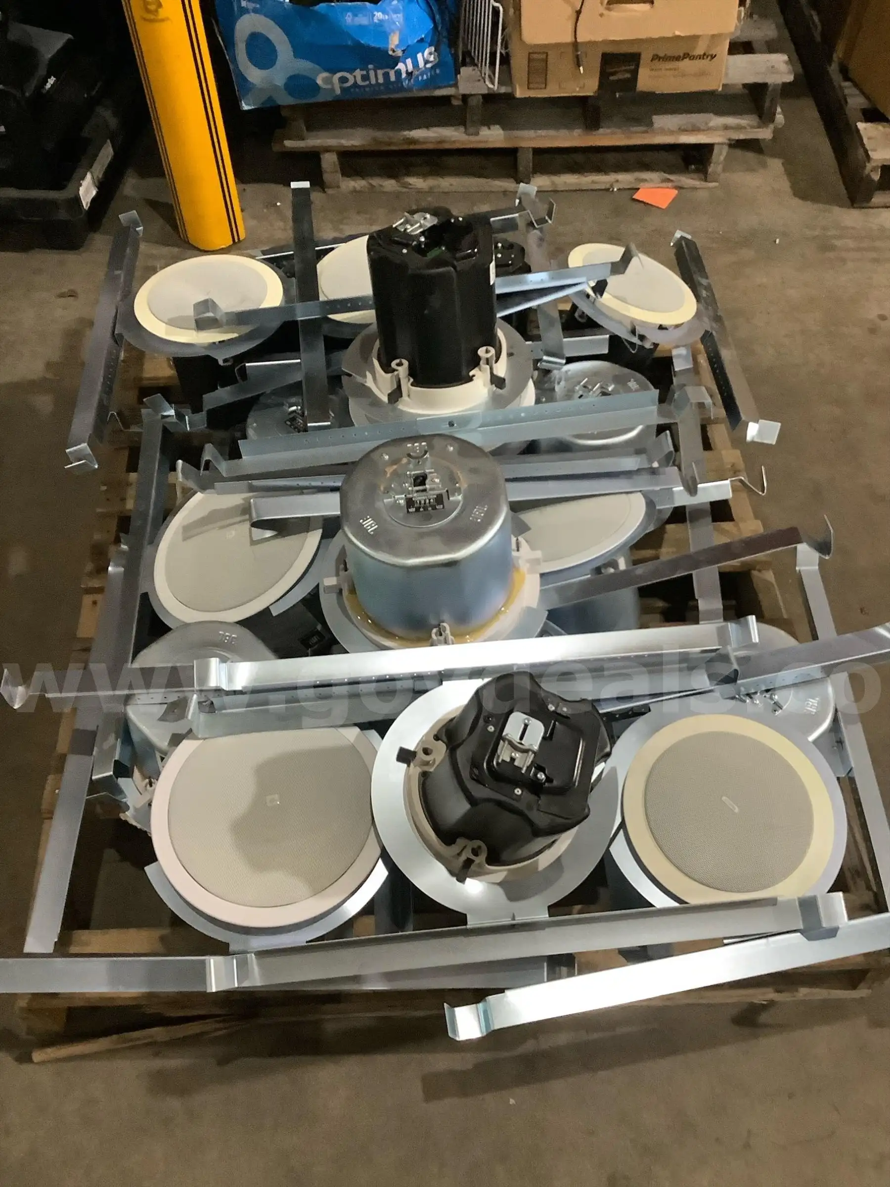 Lot of 18 Used Ceiling Speakers