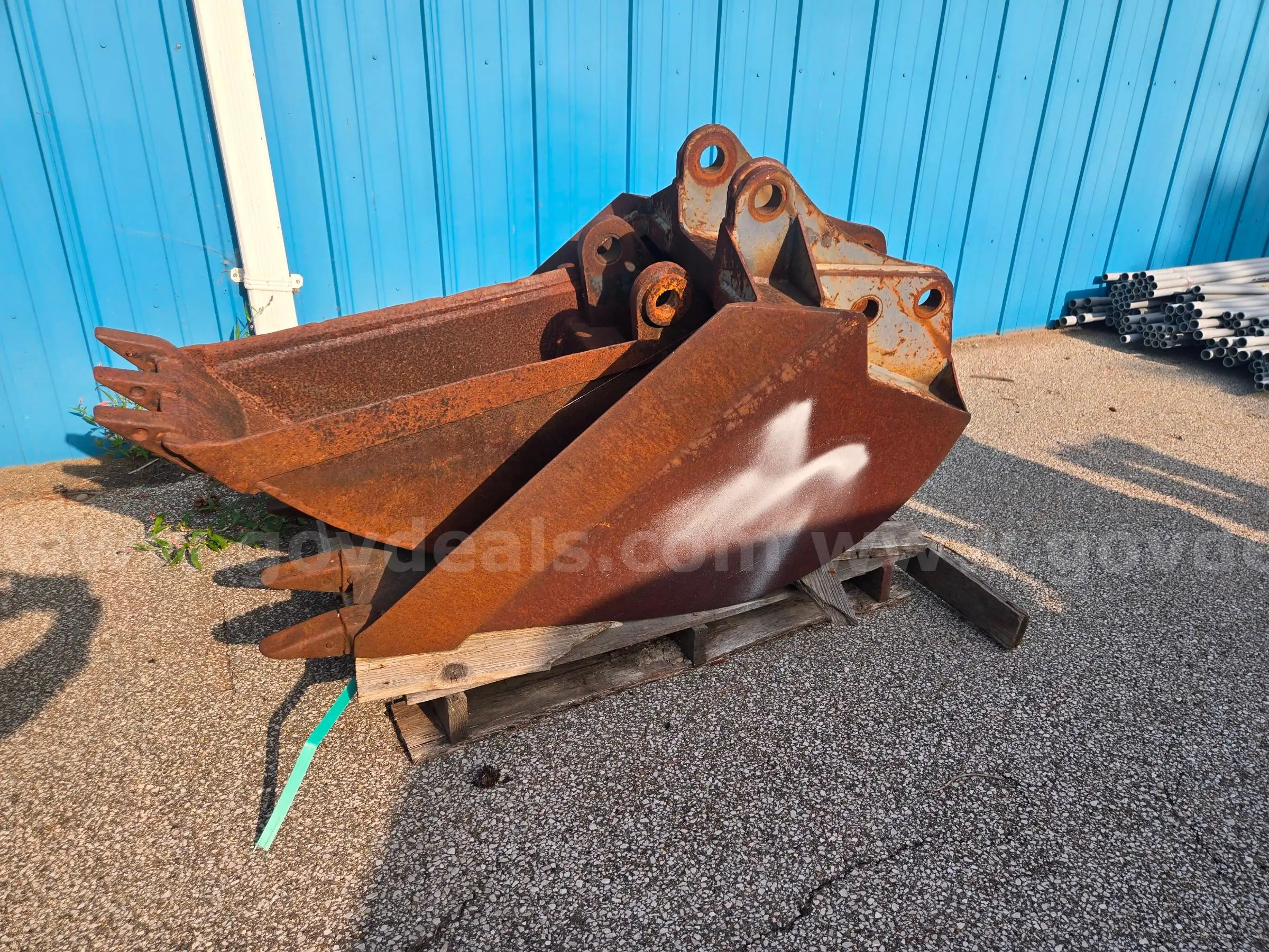 Two Backhoe Buckets