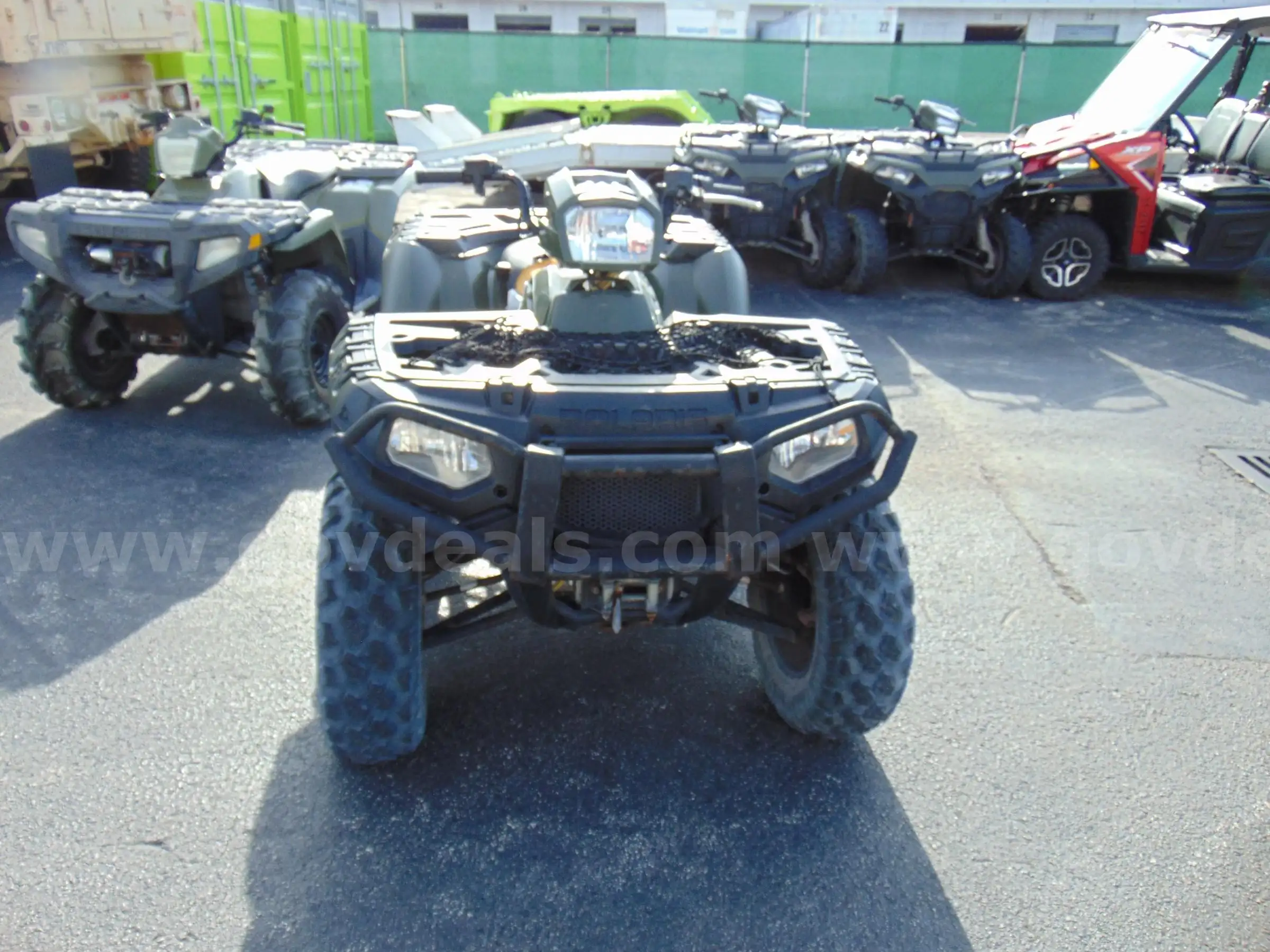2015 Polaris Sportsman 850 Saga Green
