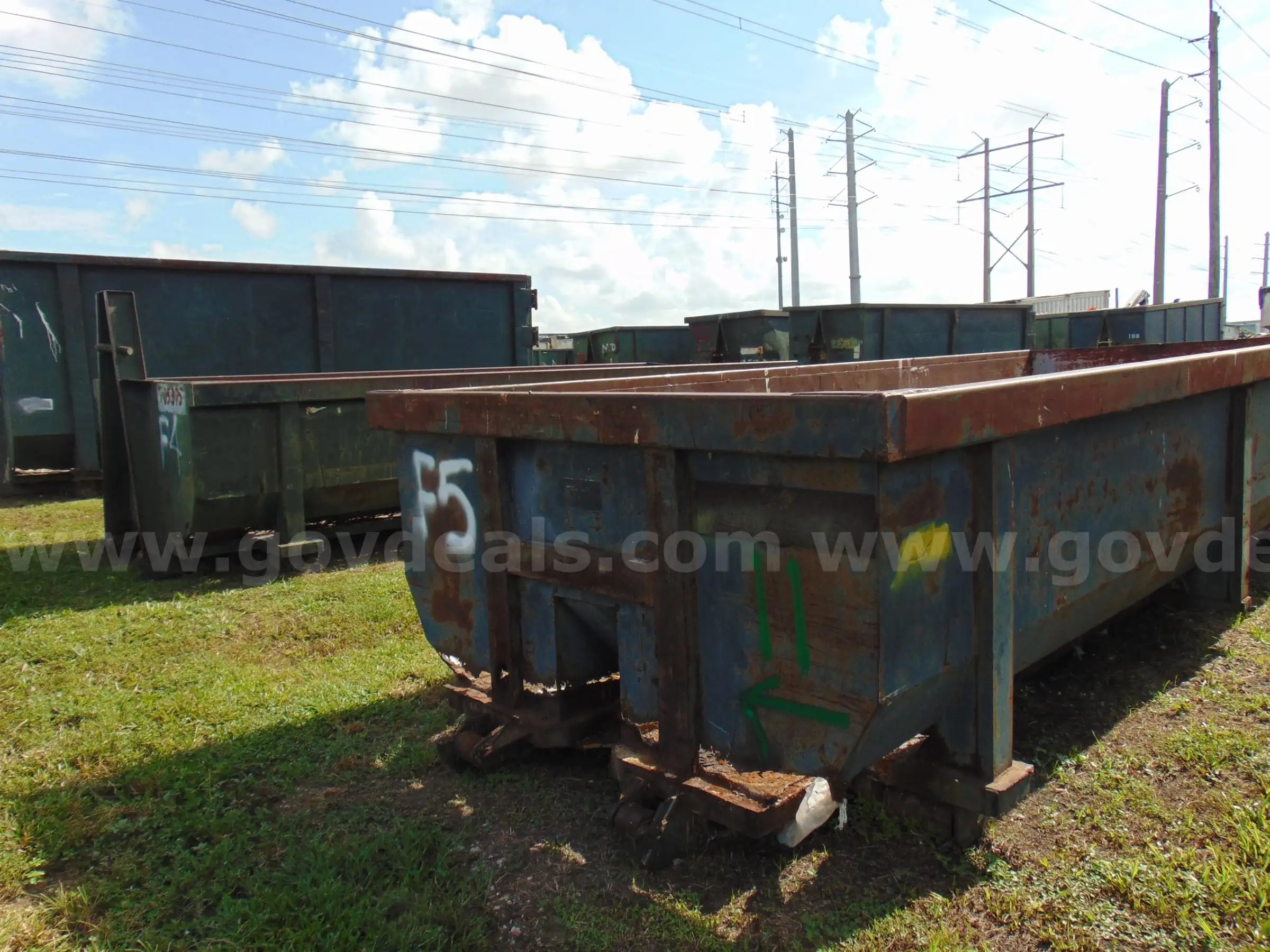 Lot of (5) Roll-Off containers. SW 26-14 #11