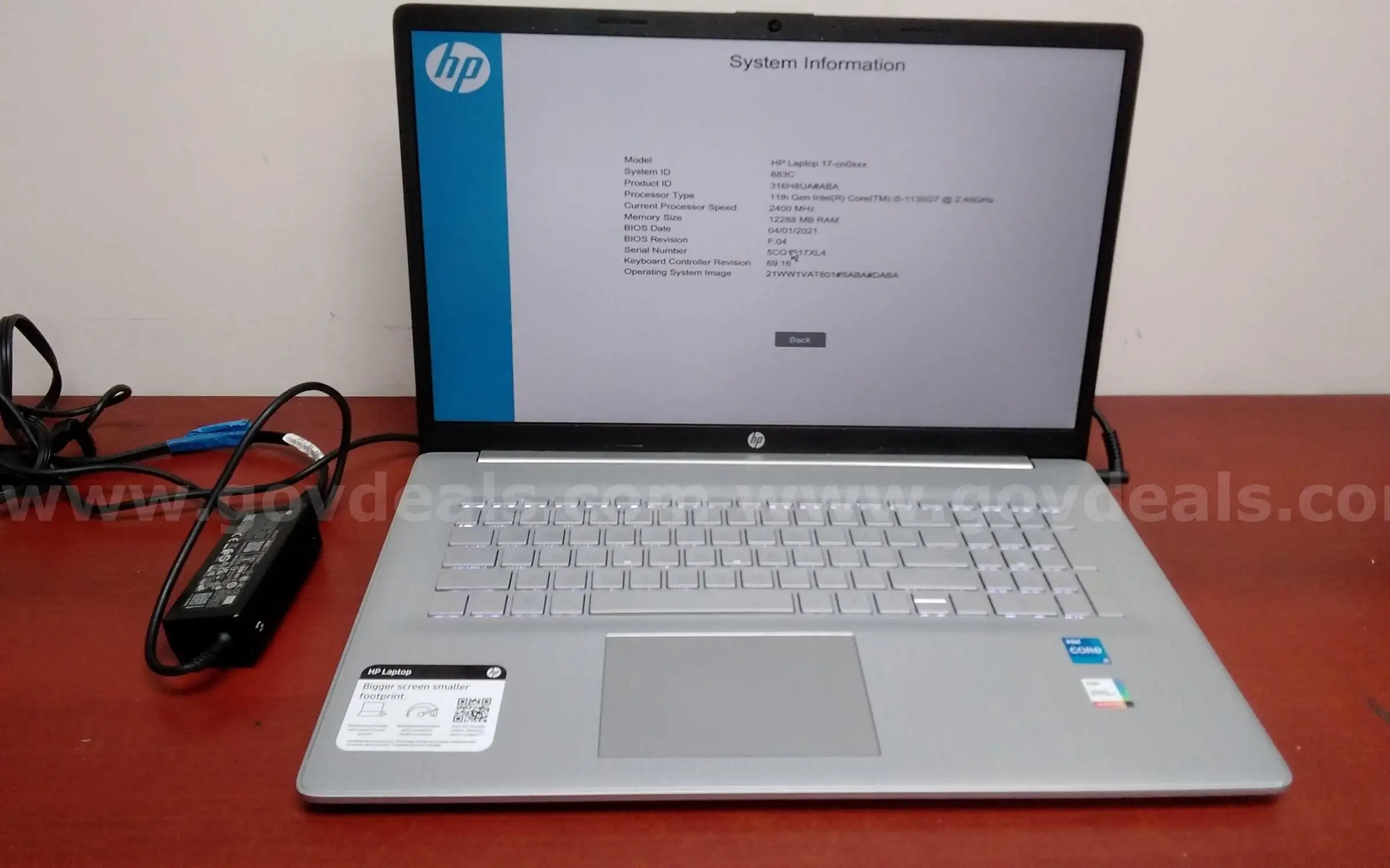 HP i5 11th generation laptop