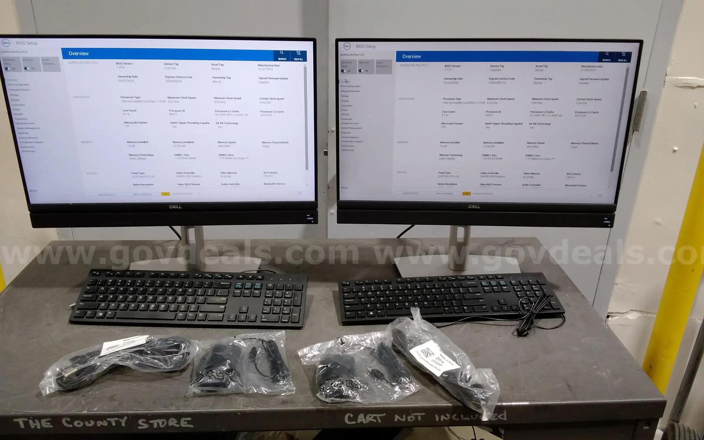 Lot of (2) Dell Optiplex ALL In One 7410 i7 13th Generation.