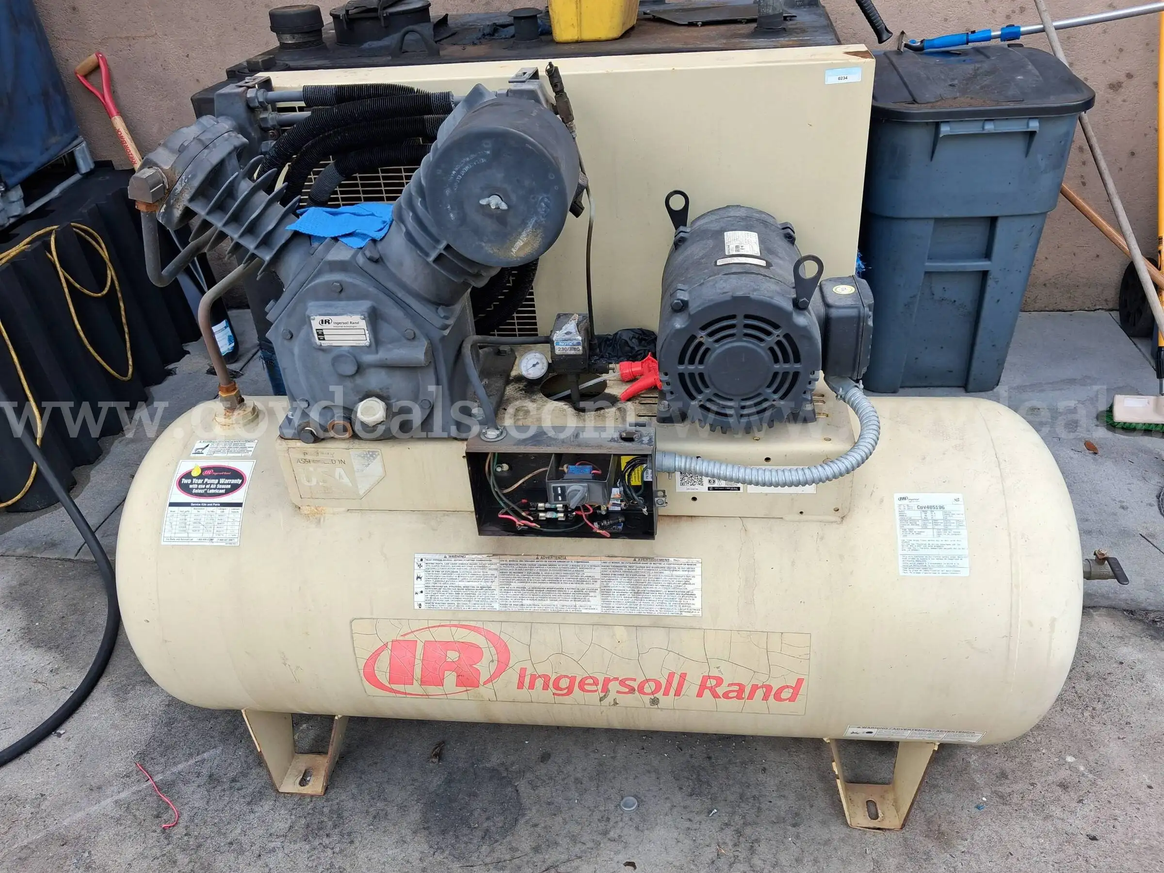 Compressor INGERSOLL Rand 2545 230 Volt