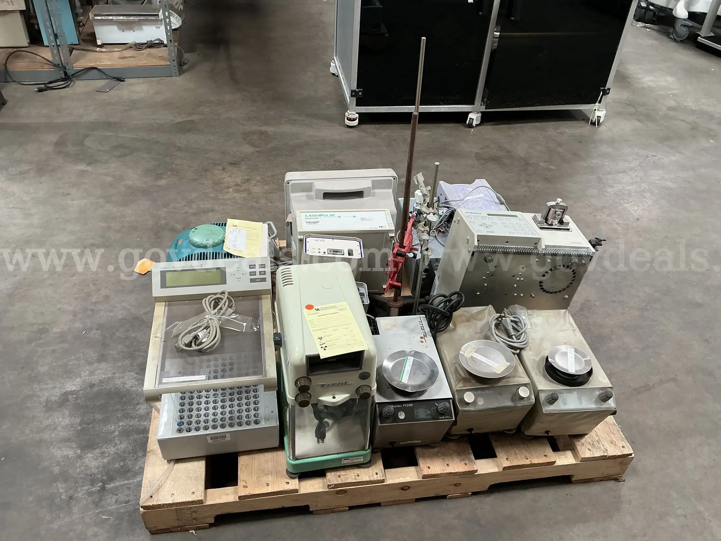 Pallet of Various Laboratory Equipment
