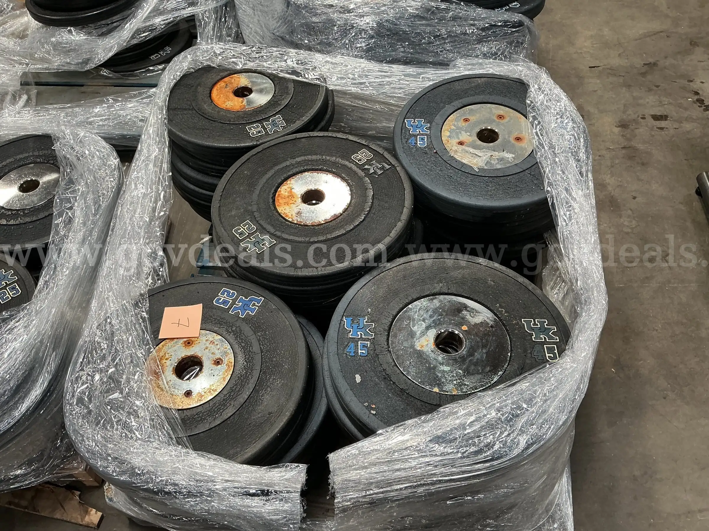 Pallet of Weights