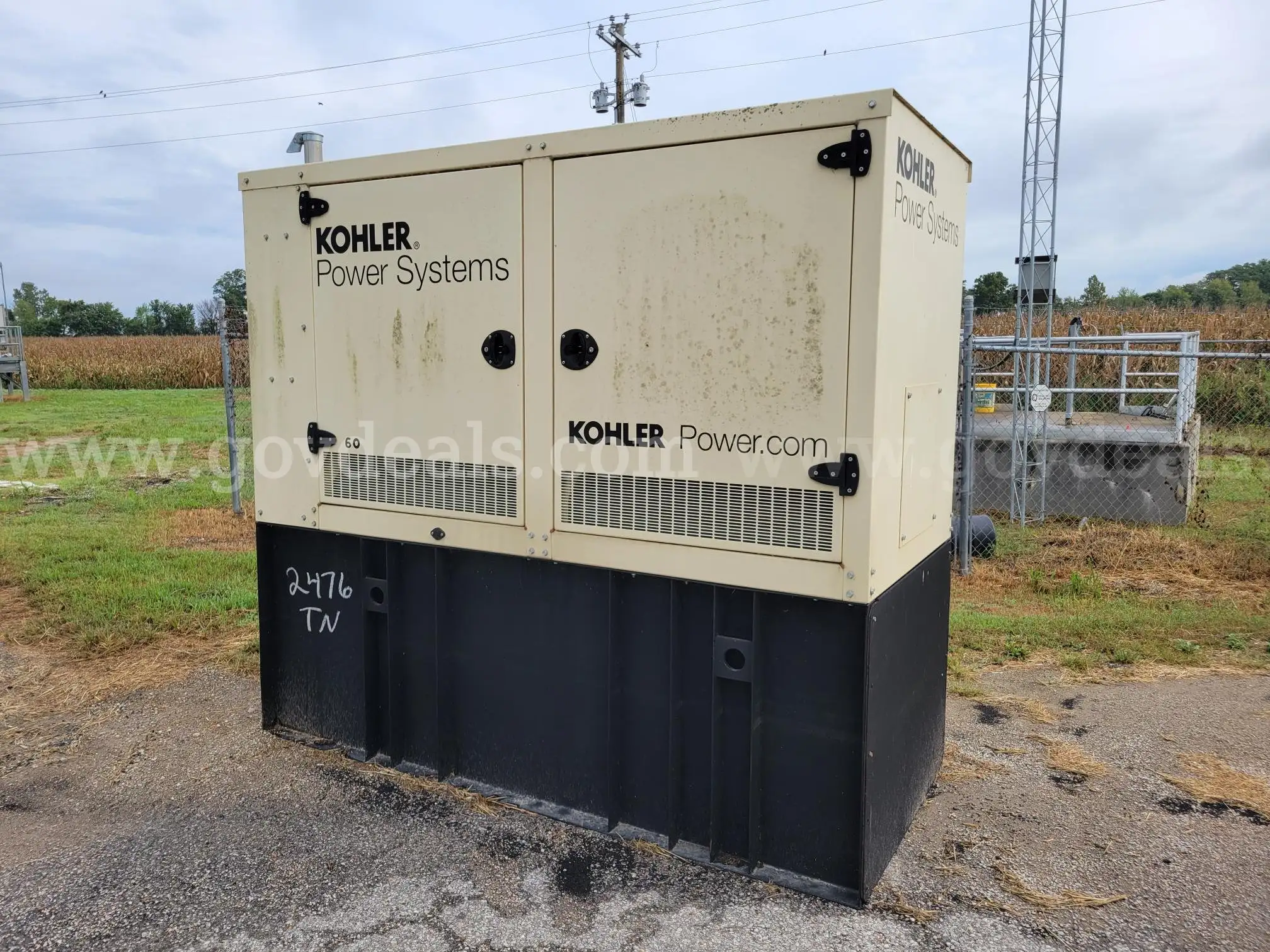 2014 Kohler 60 kW Genset