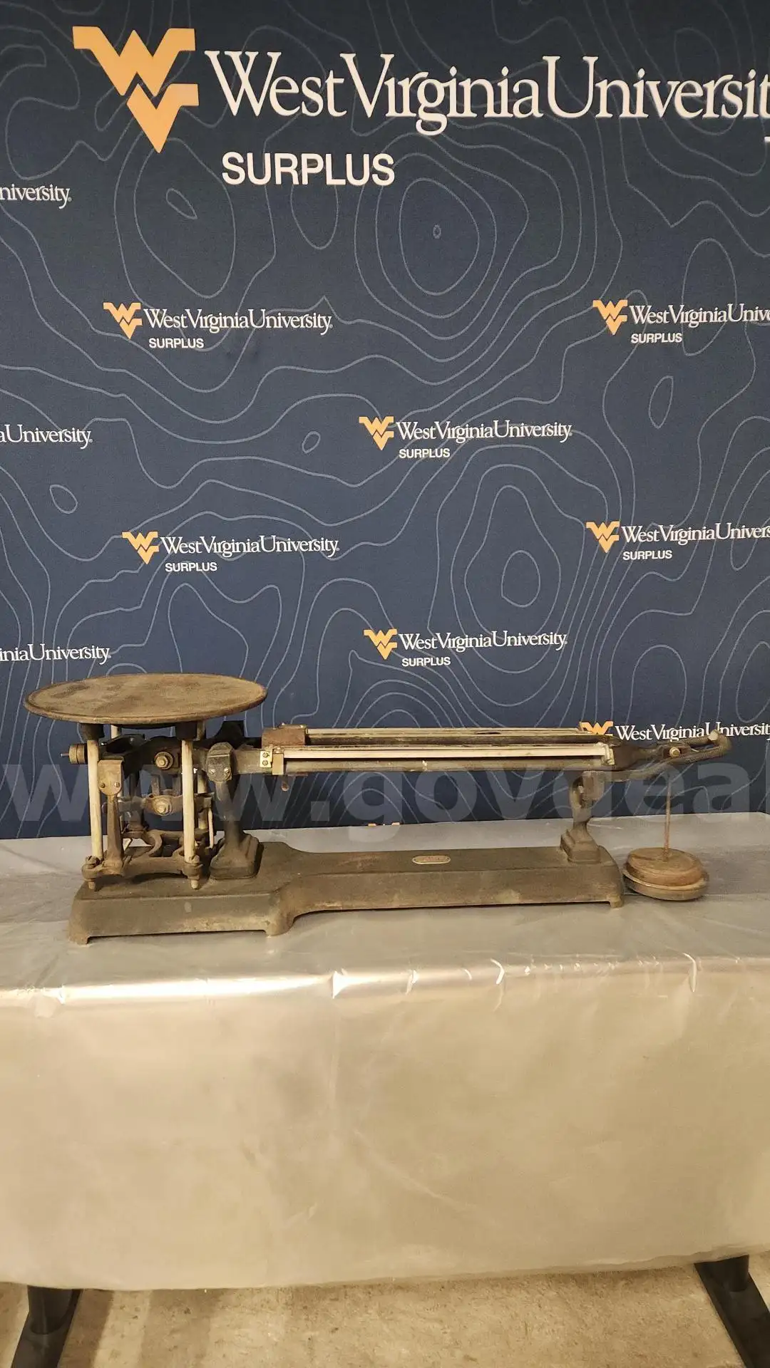 Vintage 32 Ohaus Triple-Beam Scale