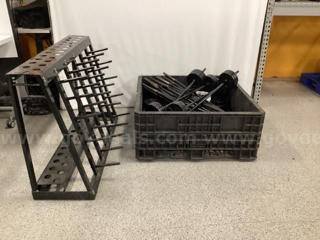 Lot of Strength Training Equipment
