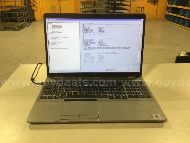 Dell Latitude 5510 i5-10310U @ 1.70 GHz Laptop