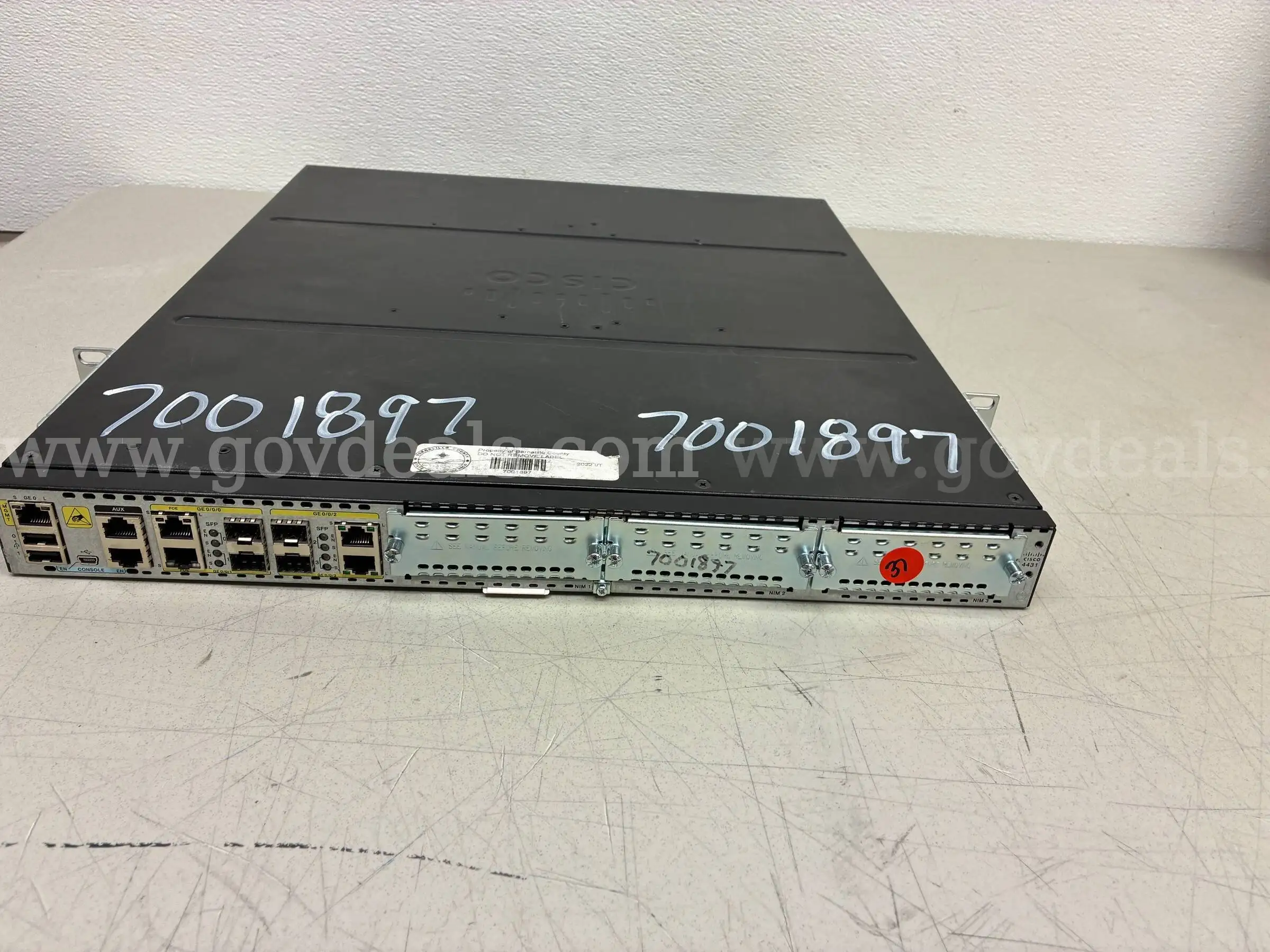 CISCO ISR 4431 ROUTER