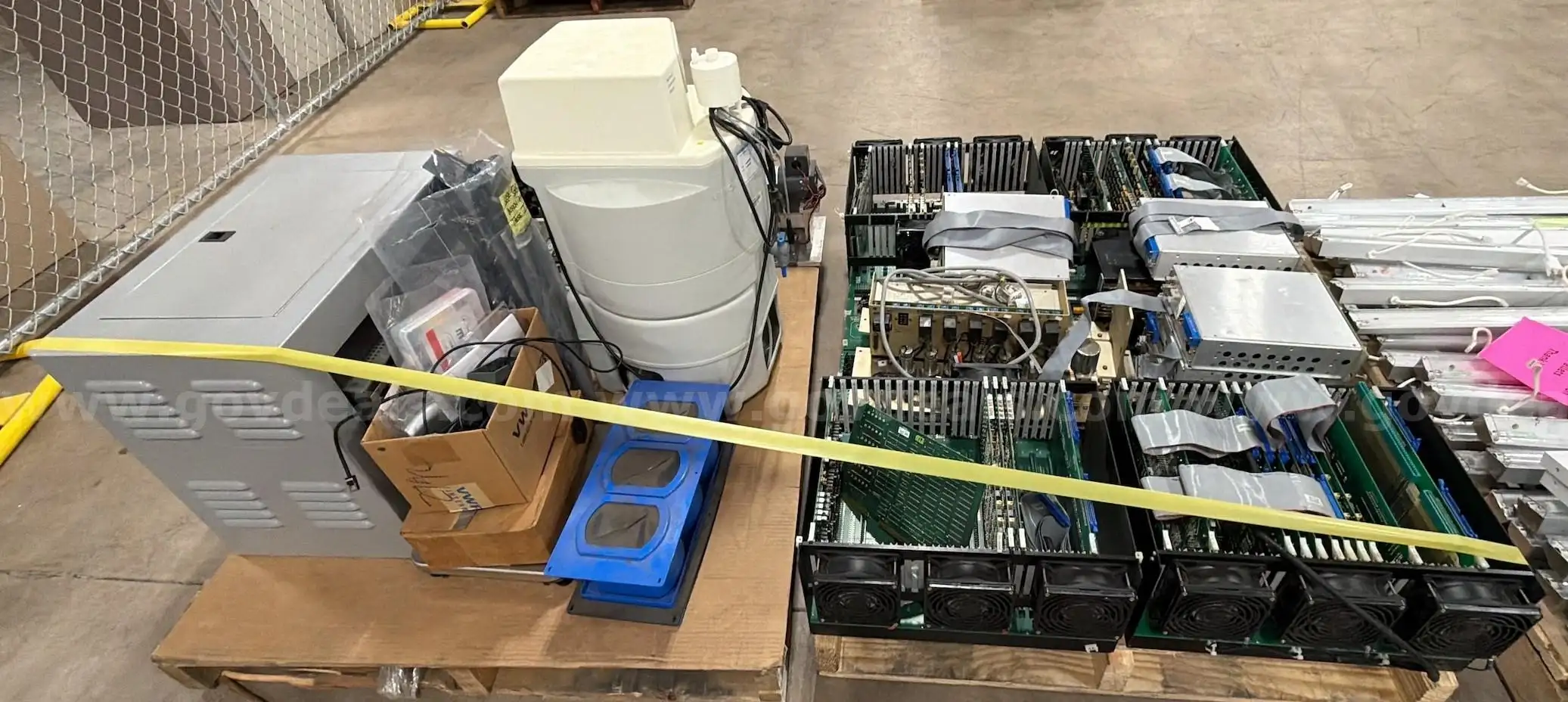 Assorted Electronic Components & Lab Equipment