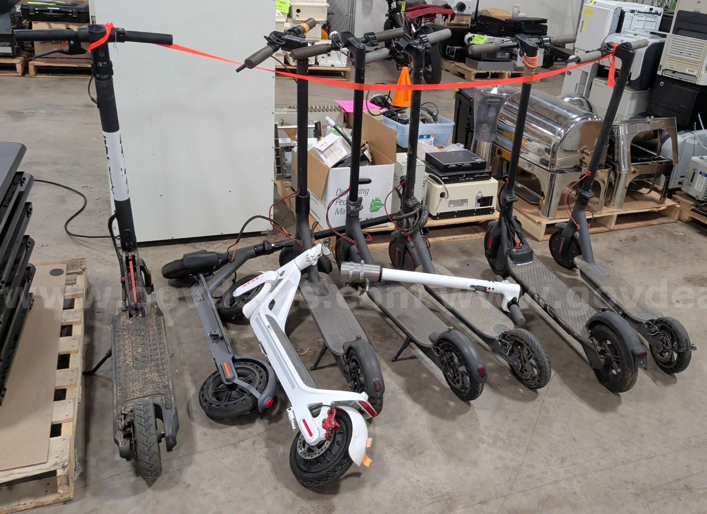 Assorted Electric Scooters
