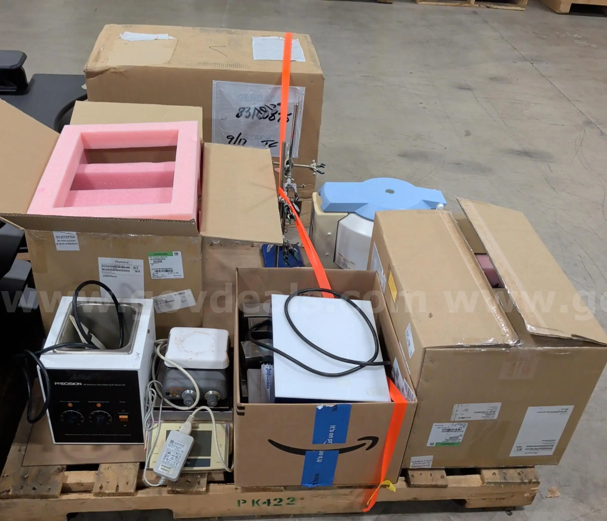 Assorted Laboratory Equipment Vacuum Pump & Accessories
