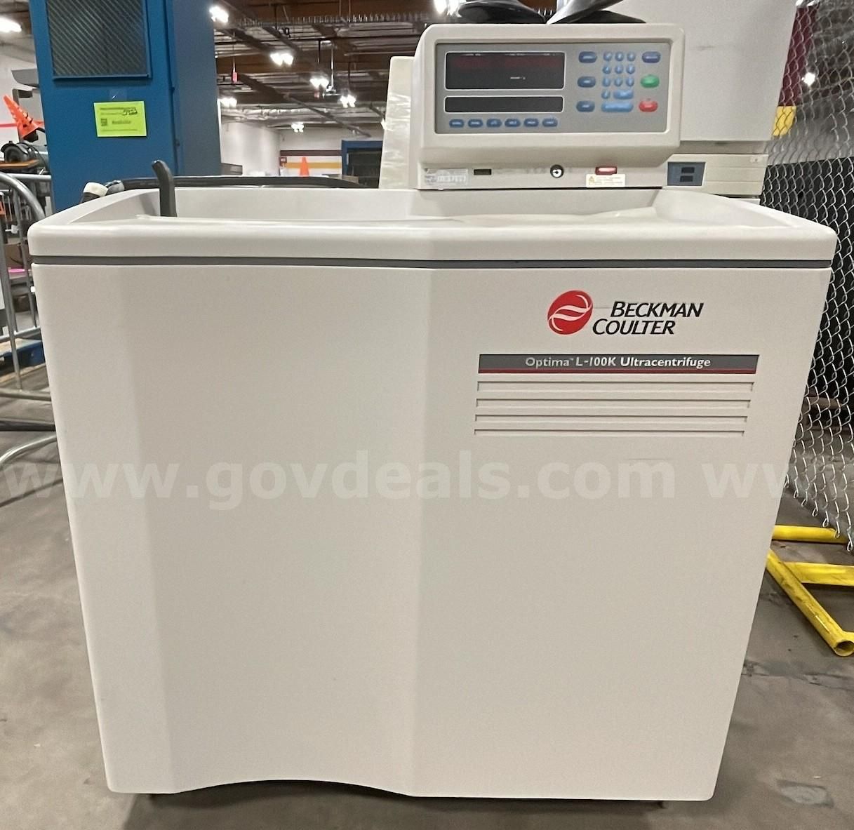 Beckman Coulter Optima L-100K Ultracentrifuge