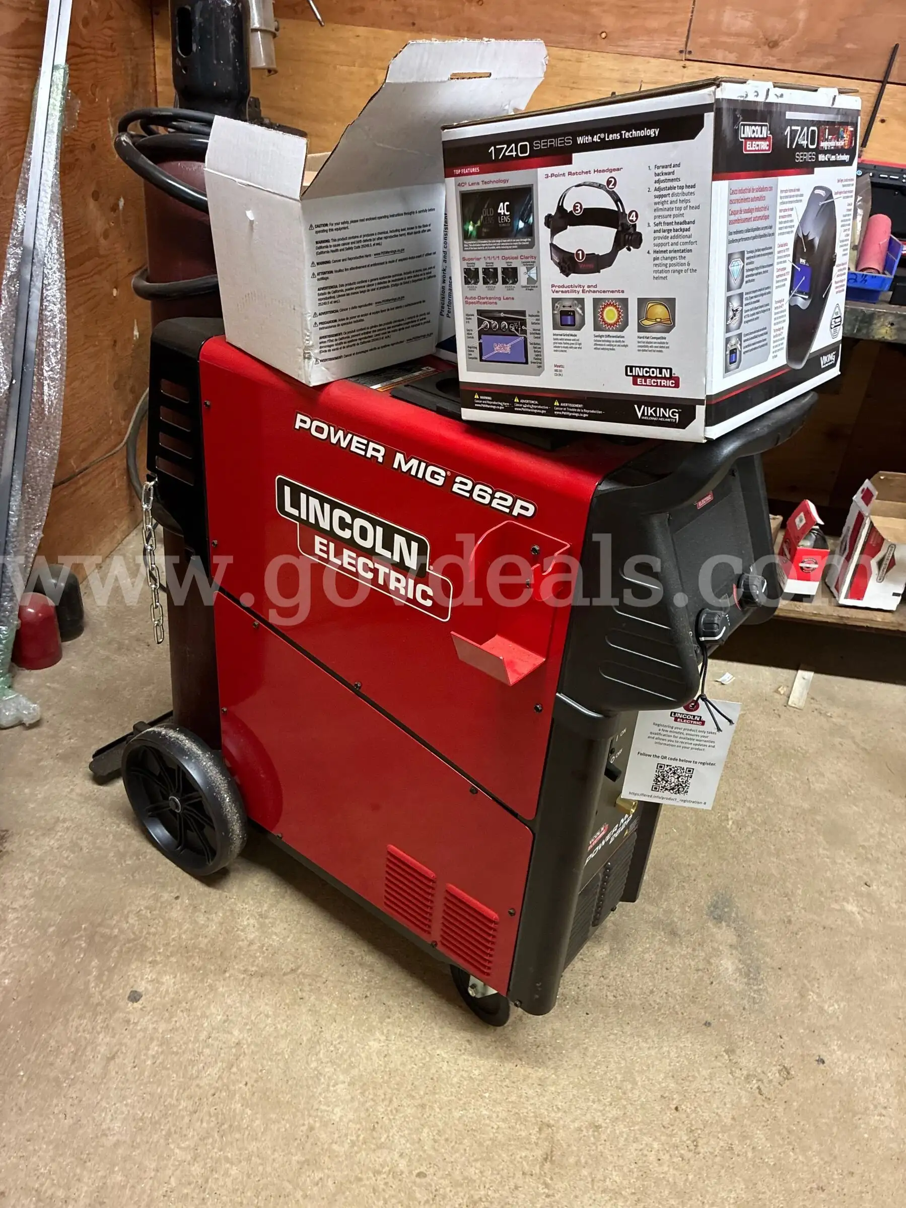 Power Mig 262P Lincoln Electric 2026