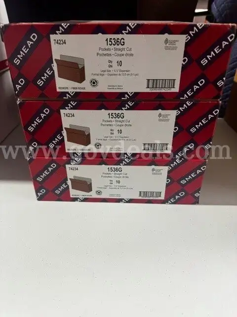 Expanding File Pockets Legal Size 5.25 (*Juneau AK*)