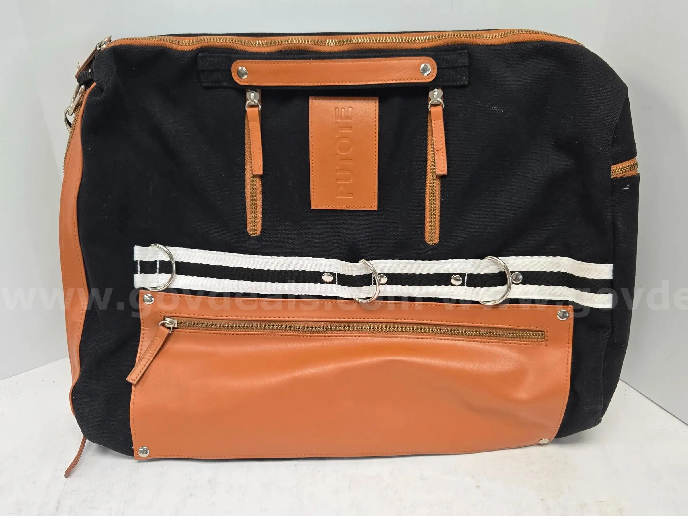 Saint Maniero Putote Canvas Laptop Bag (Anchorage AK)