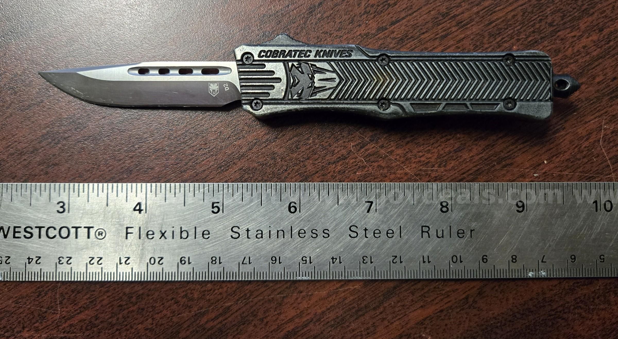 Cobratec OTF D2 Knife (Juneau AK)