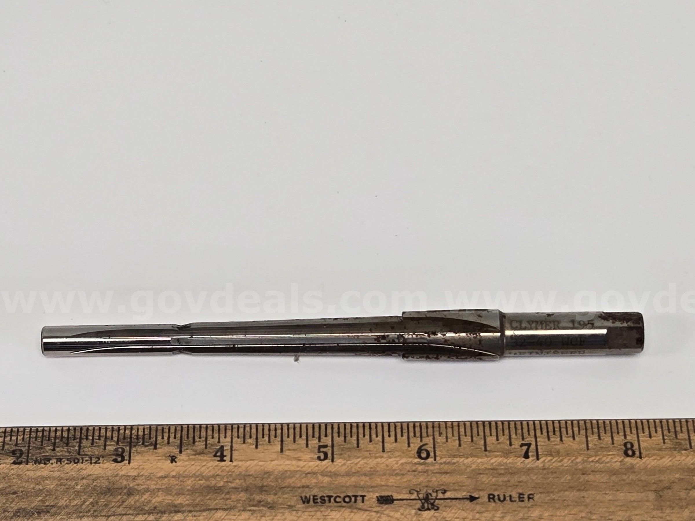 Clymer 195 .38-40 Winchester WCF Finisher Chamber Reamer (Anchorage AK)
