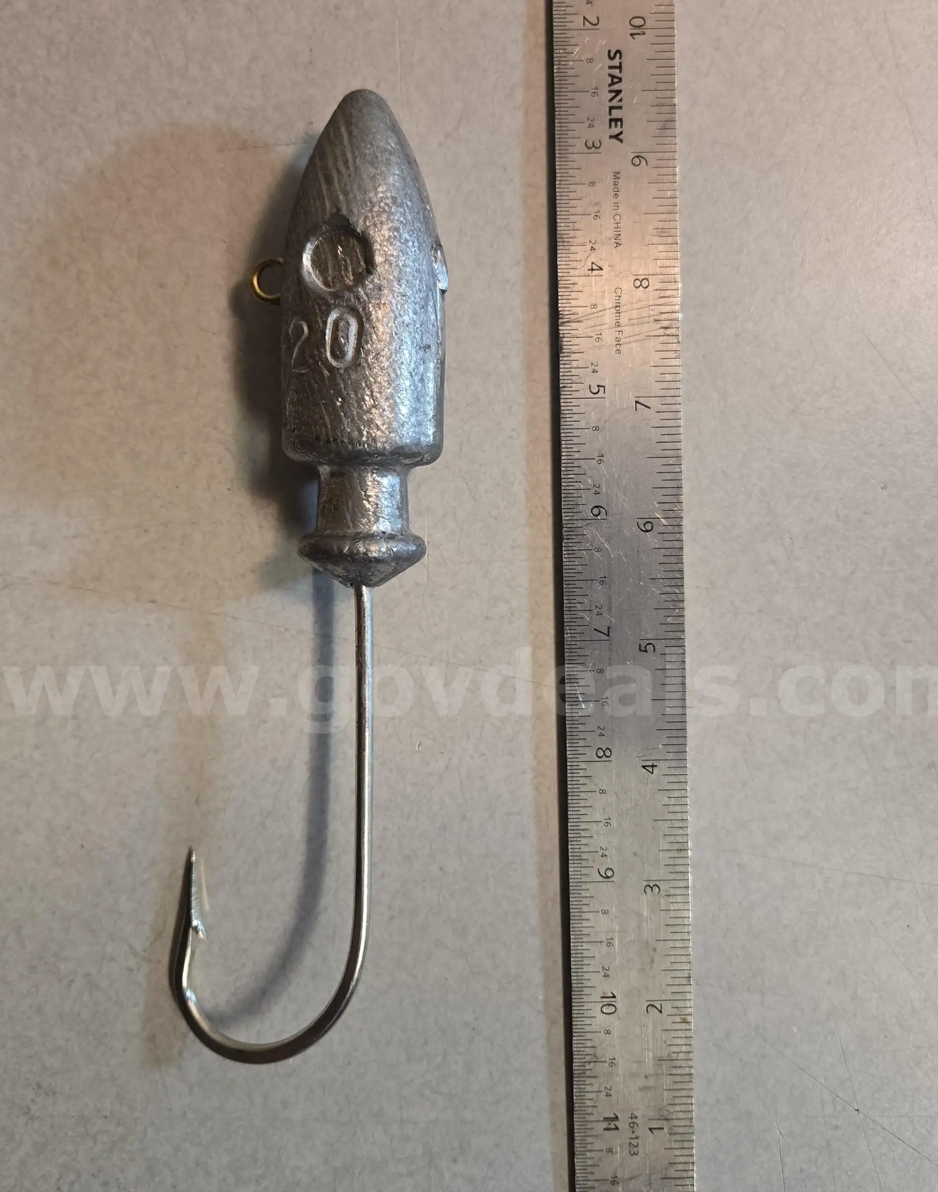Halibut Jig Head 20oz (Juneau AK)