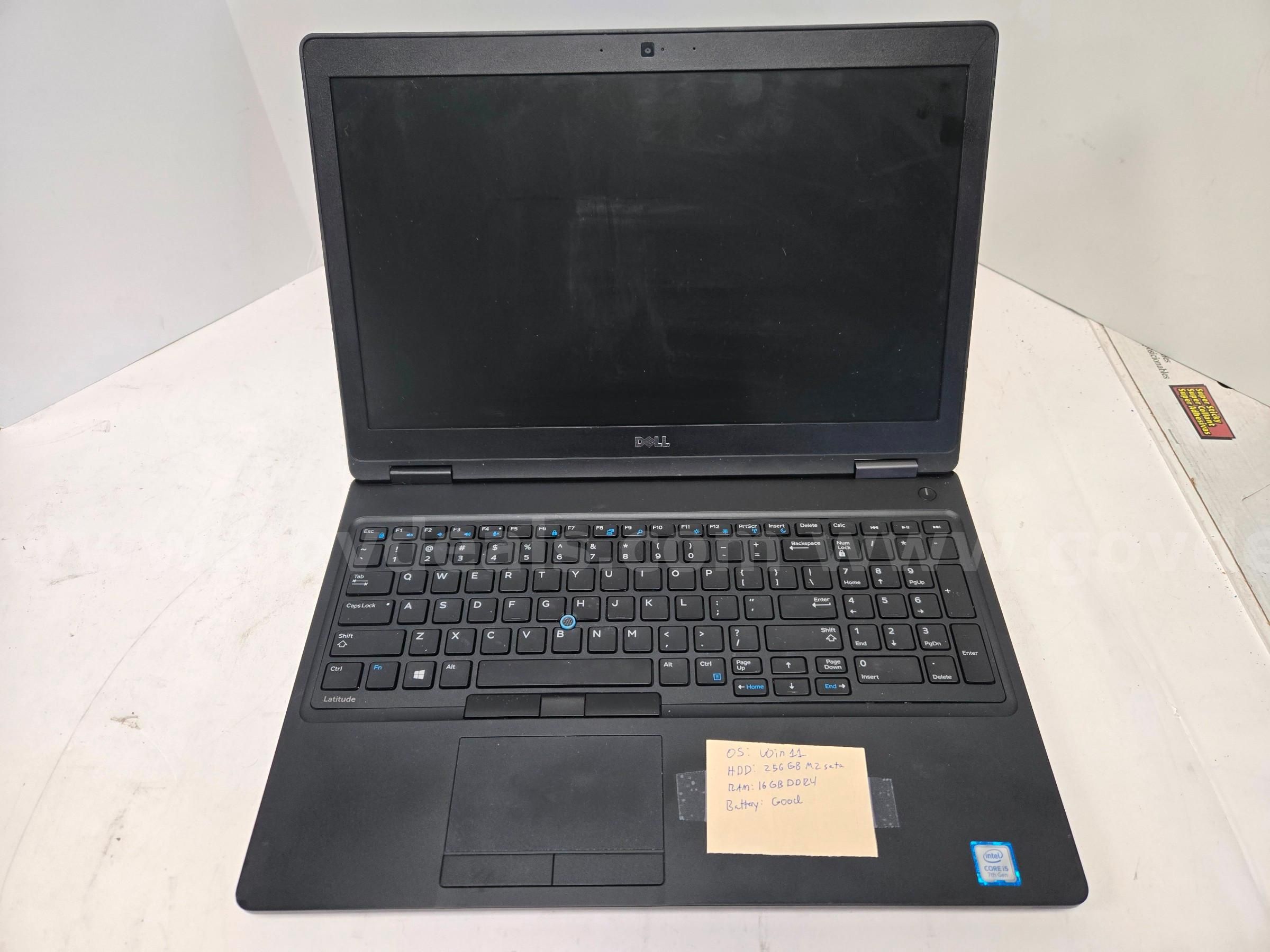 Dell Latitude 5580 w Windows 11 Installed (Anchorage AK) IRIS