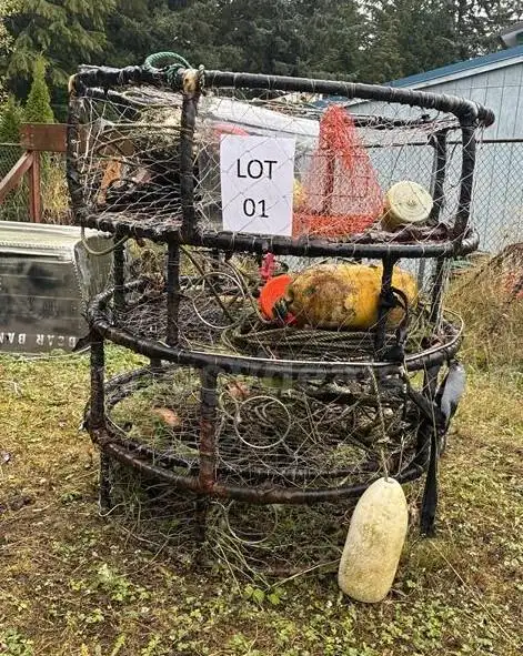 Large Crab Pots (*Juneau AK*)