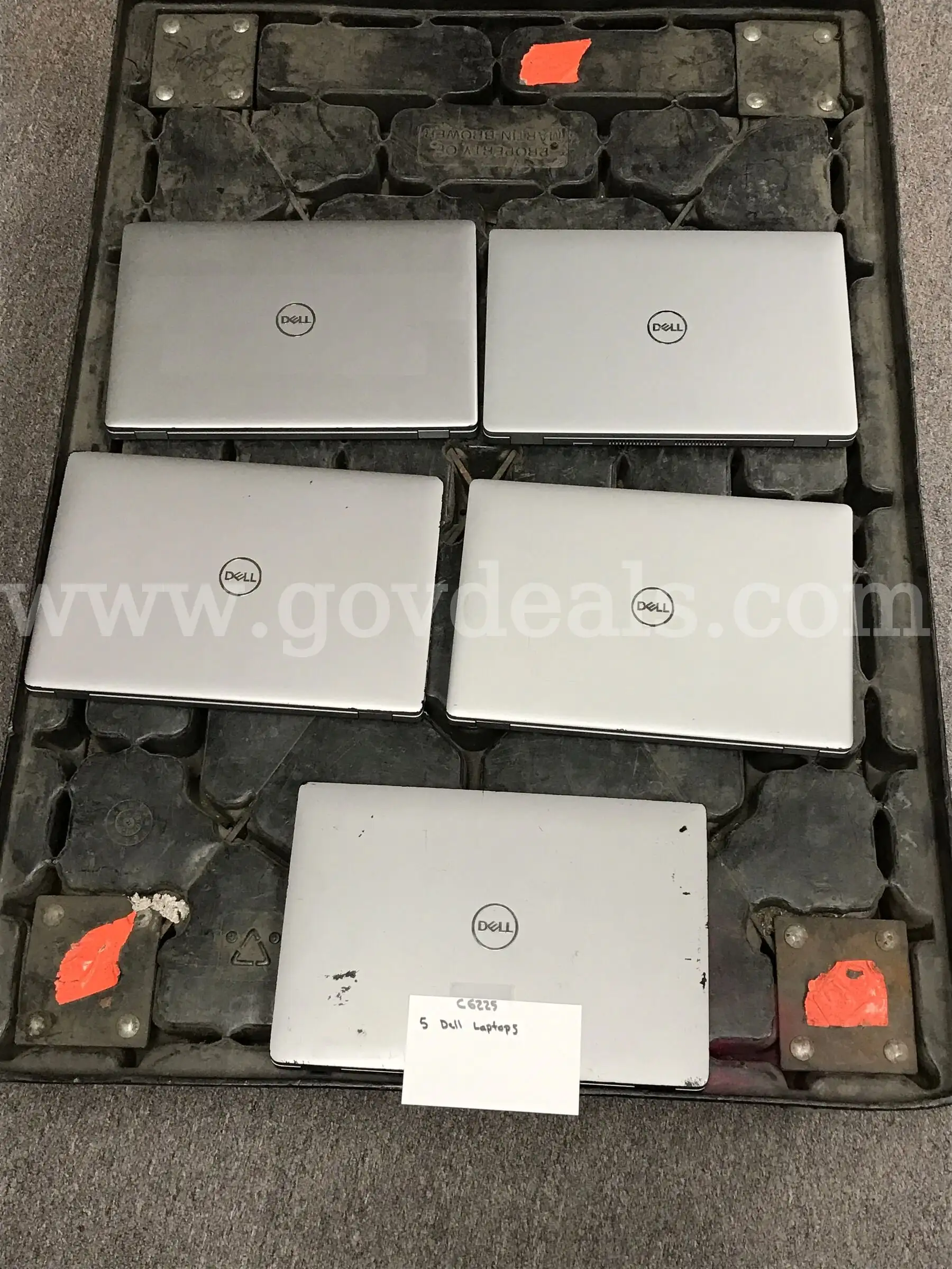 5 Dell Laptops