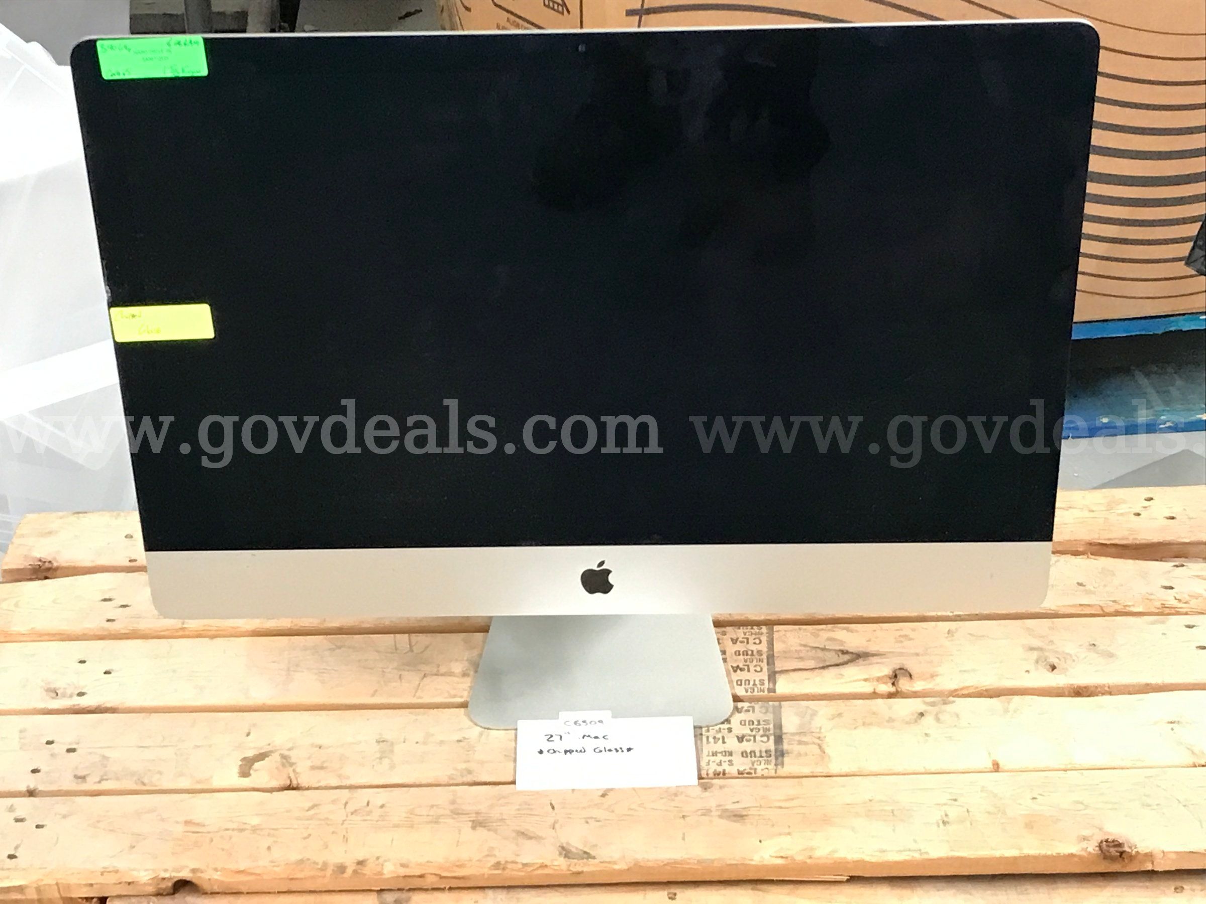 27 iMac **Chipped Glass