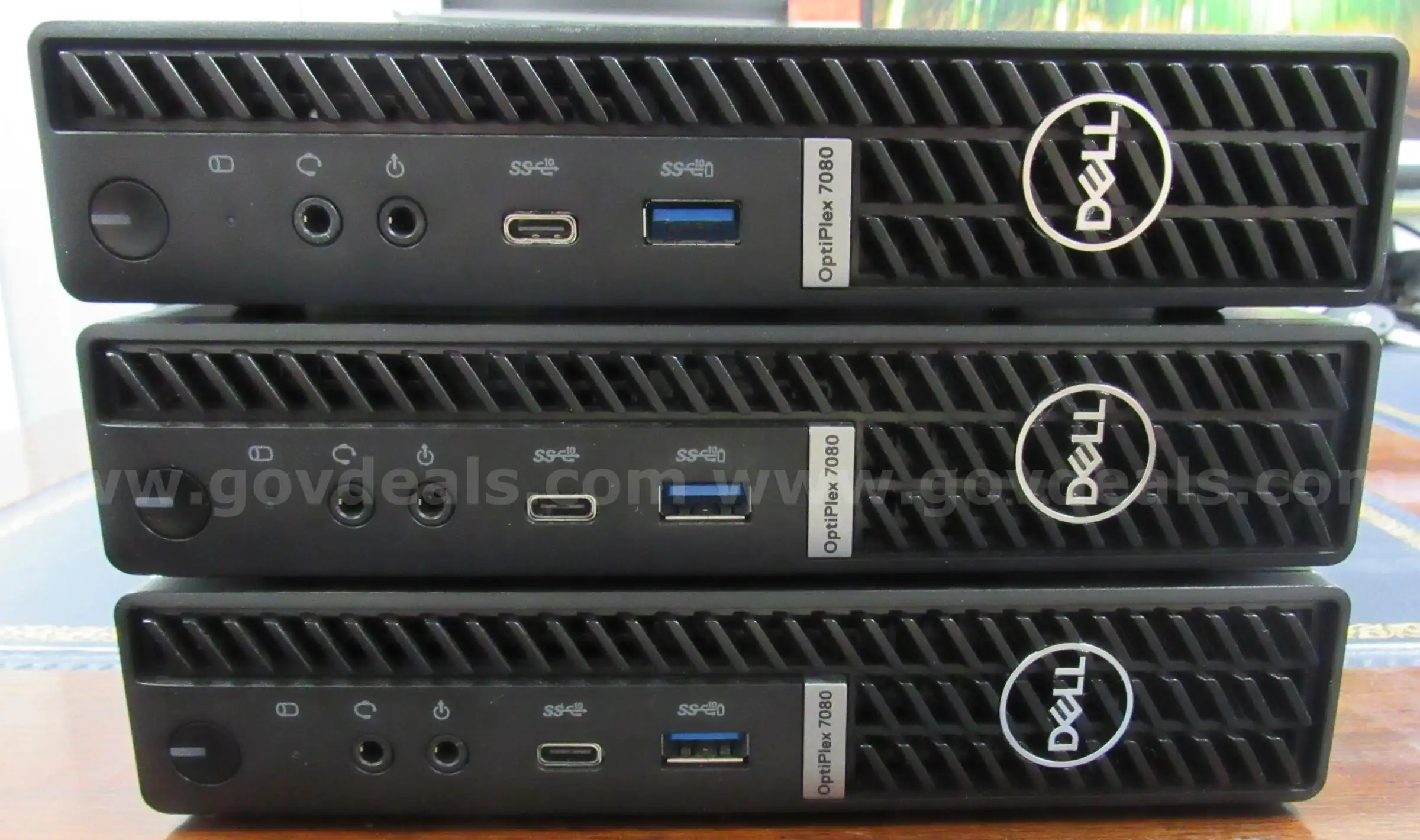 LOT OF 3 OPTIPLEX 7080 i5 16GB U3491 - S9