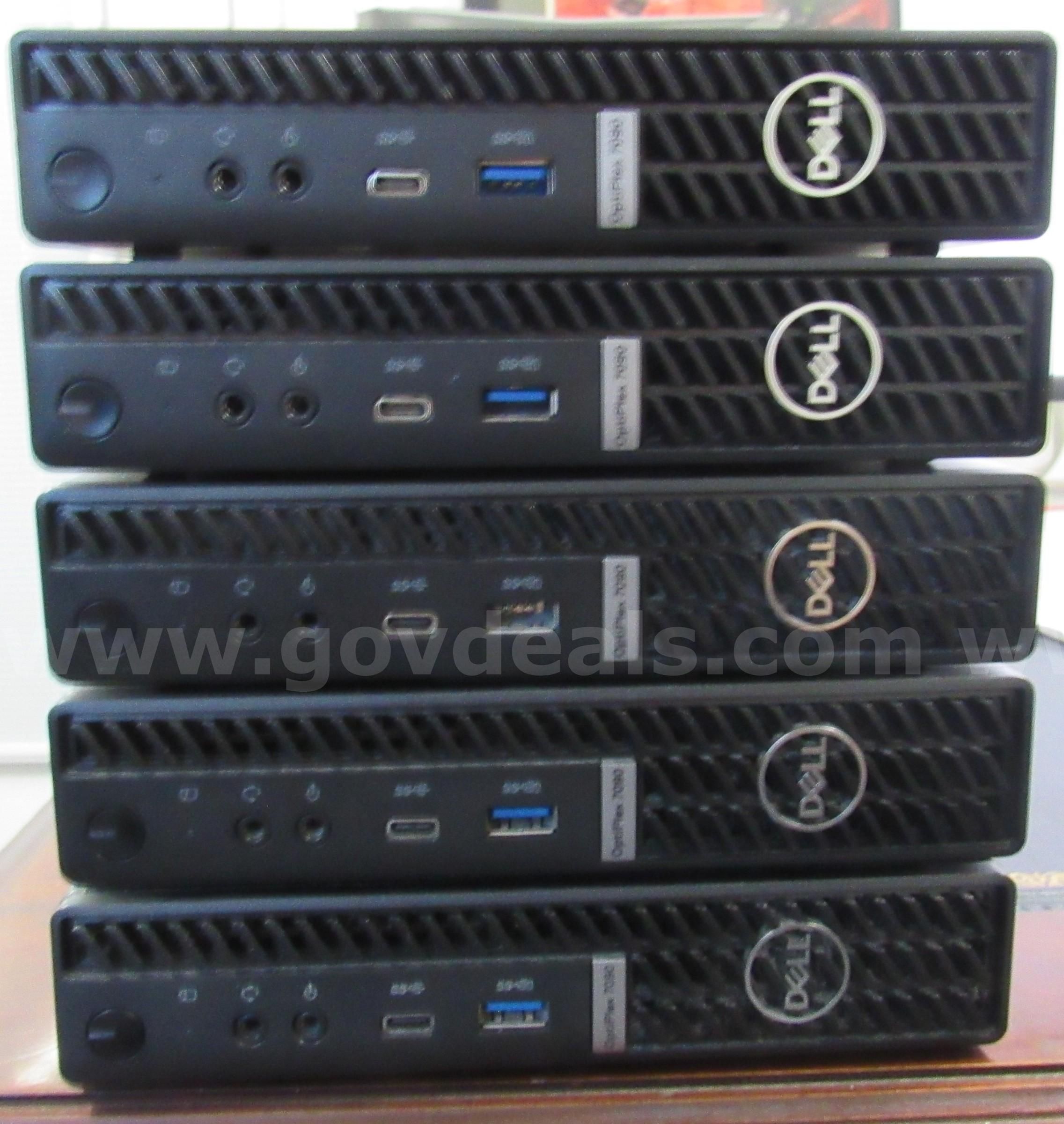 Lot of 5 OptiPlex7090 U3626 - S6