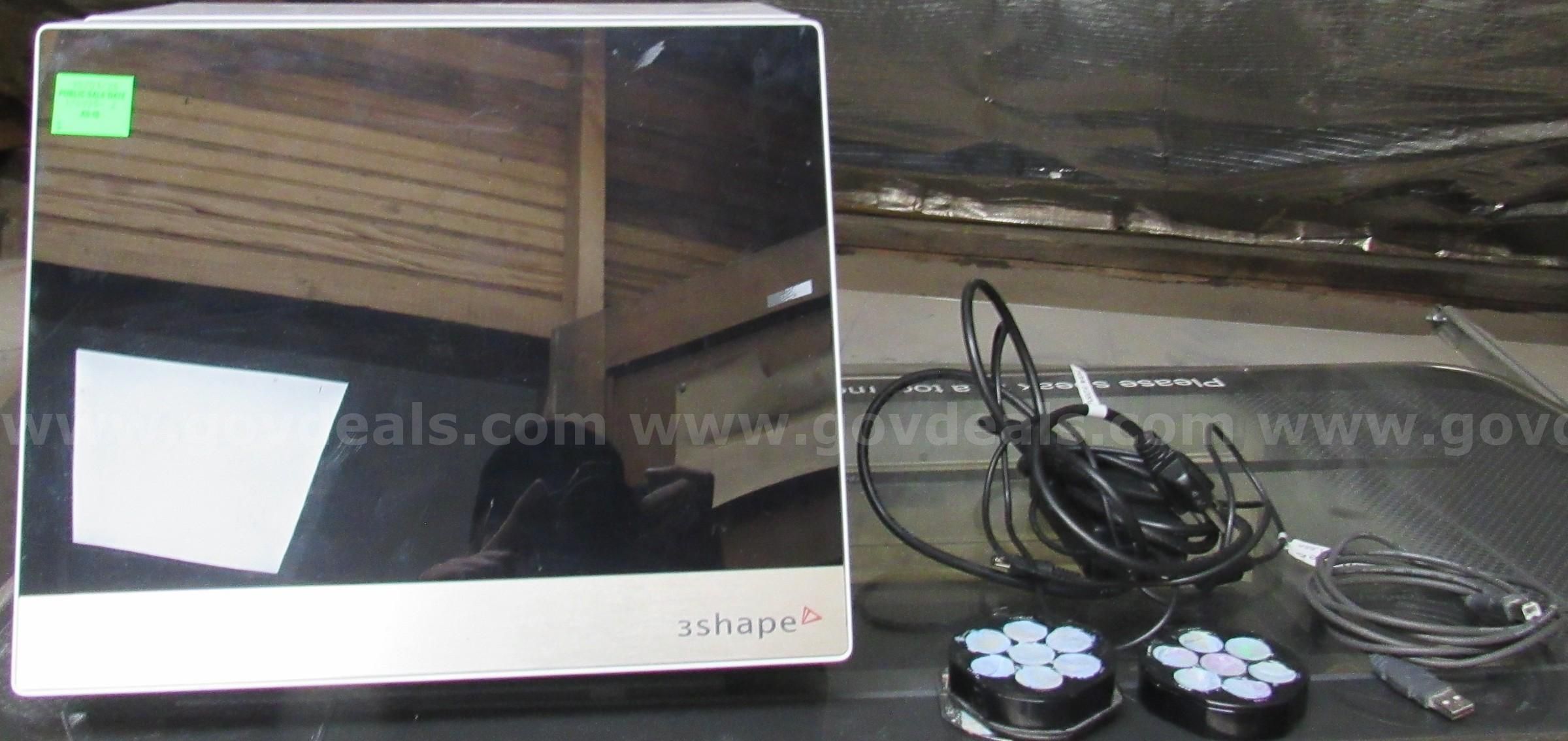 3Shape D900L Dental Scanner U3635 * CONDITION UNKNOWEN *