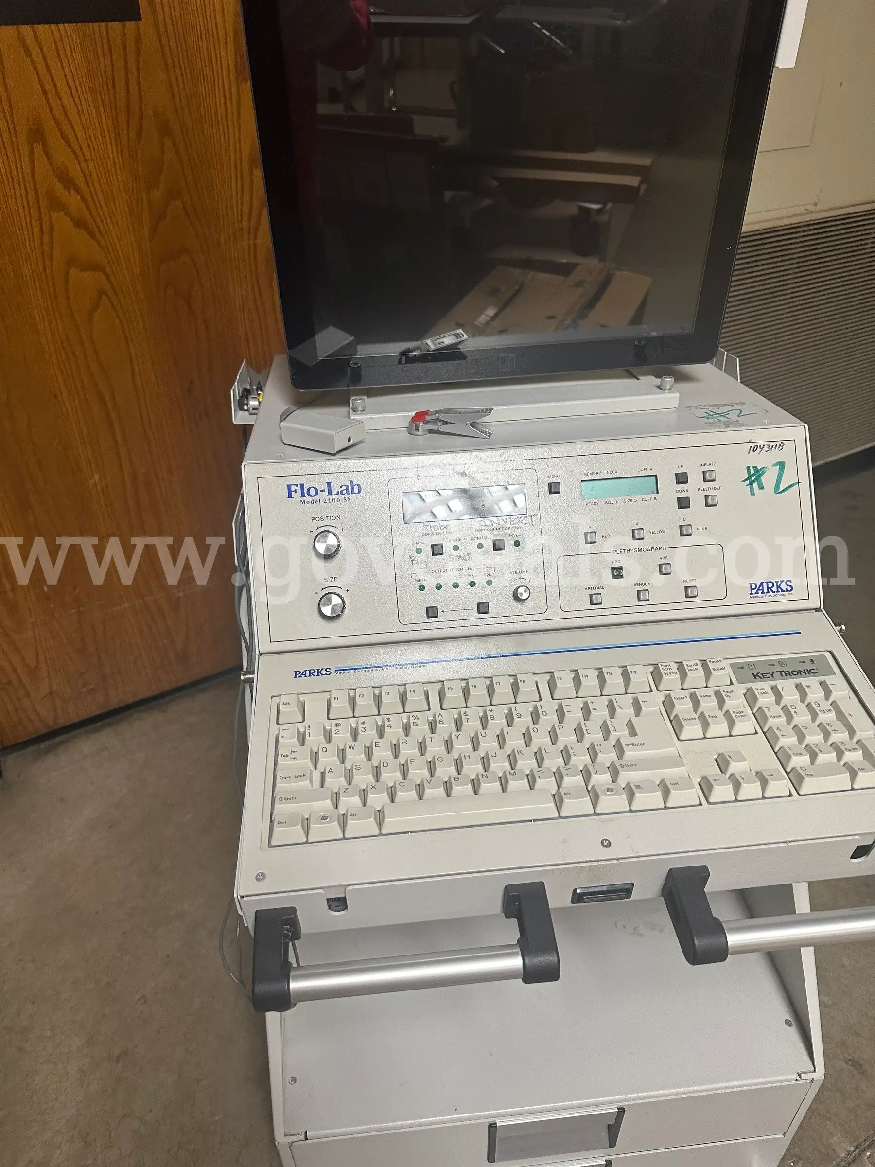 Parks FloLab physiologic machine