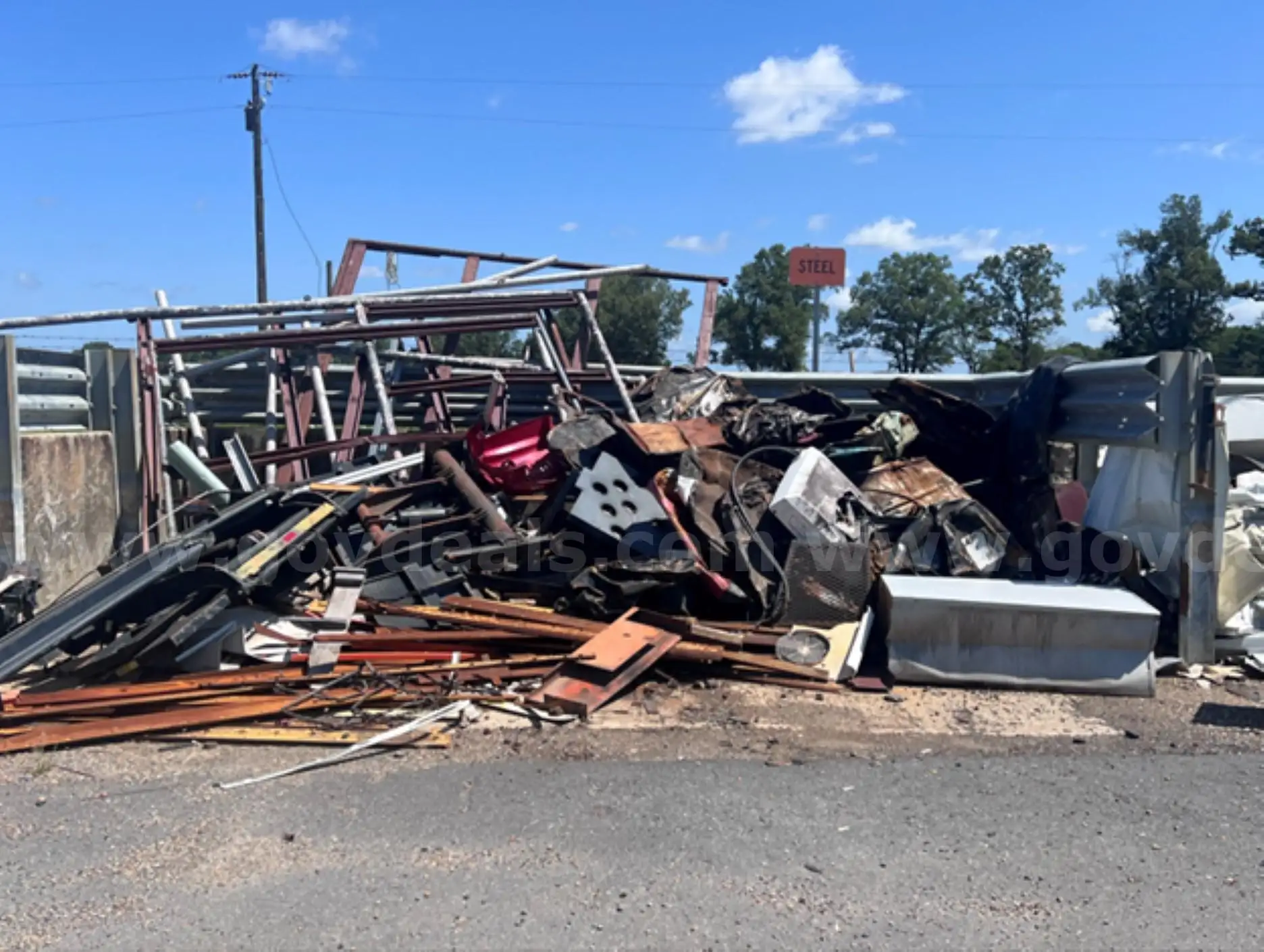 Scrap Metal Bin #3