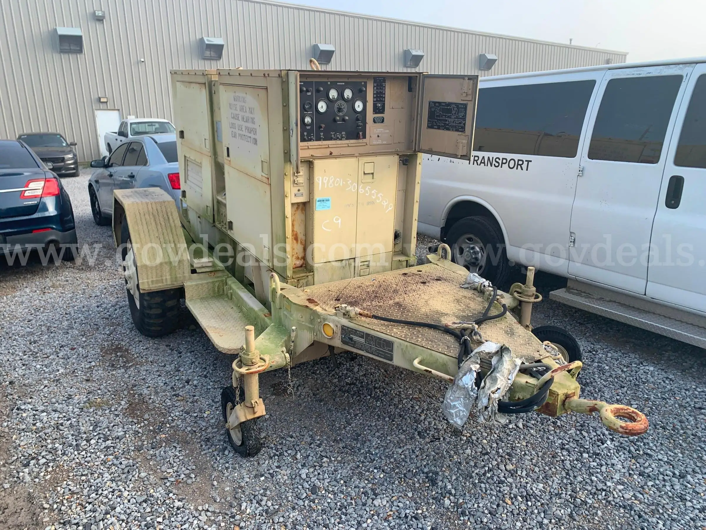 GENERATOR W TRAILER