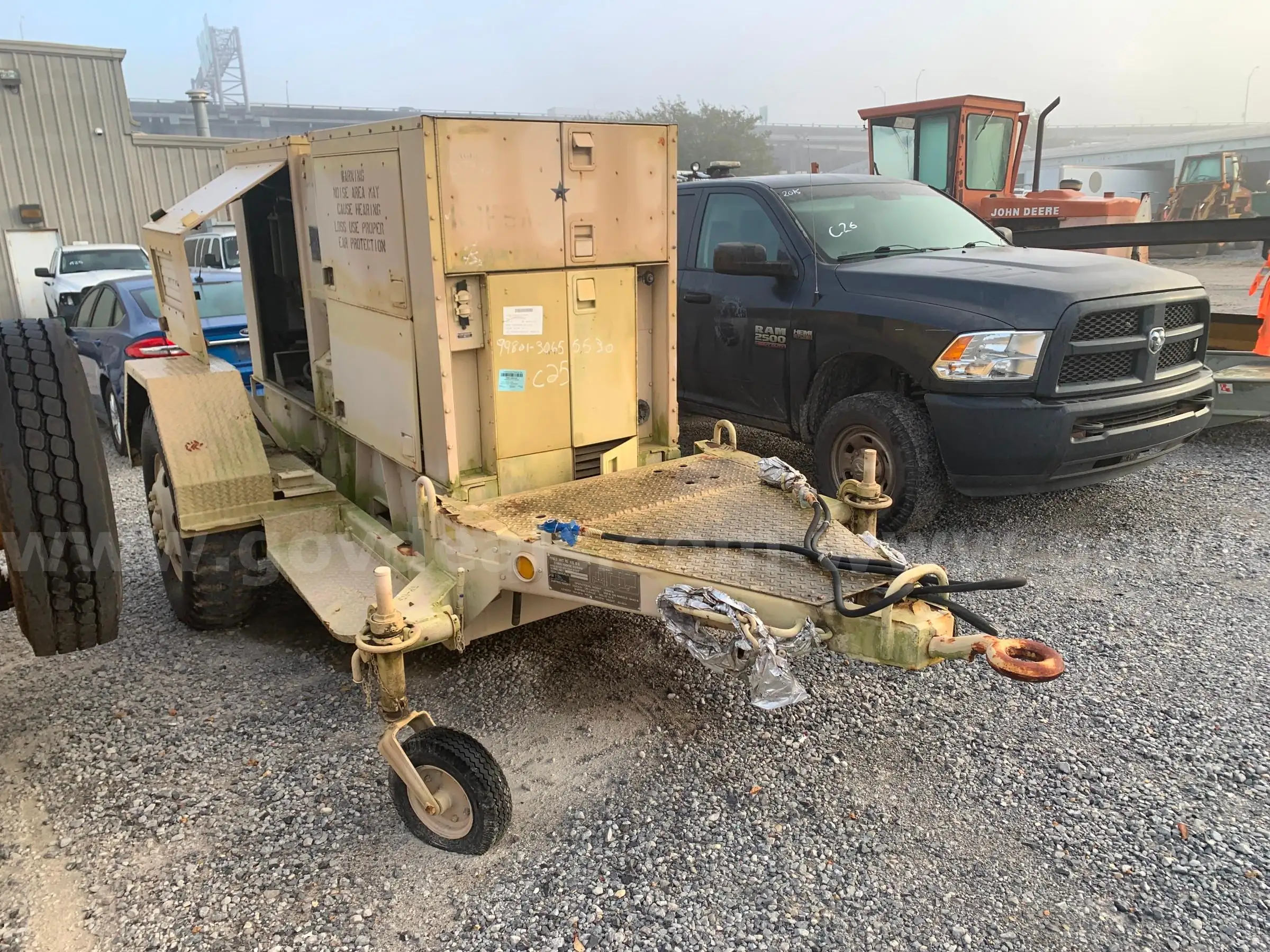 GENERATOR W TRAILER
