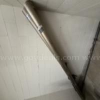 volley ball poles x2