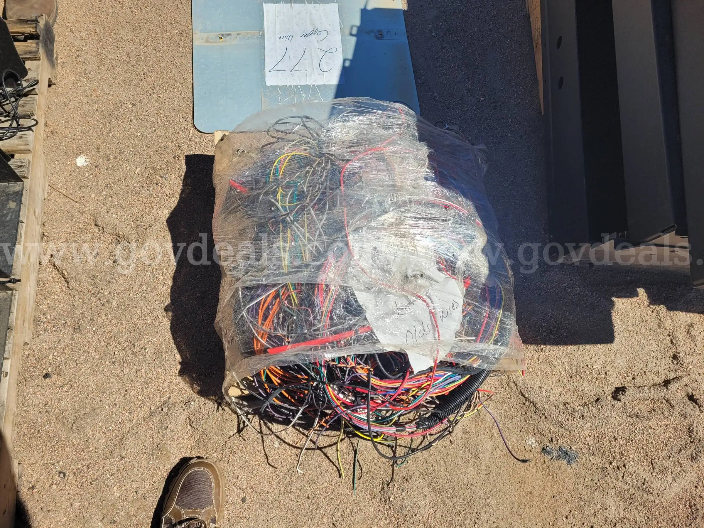 Pallet of Mixed Copper Wire