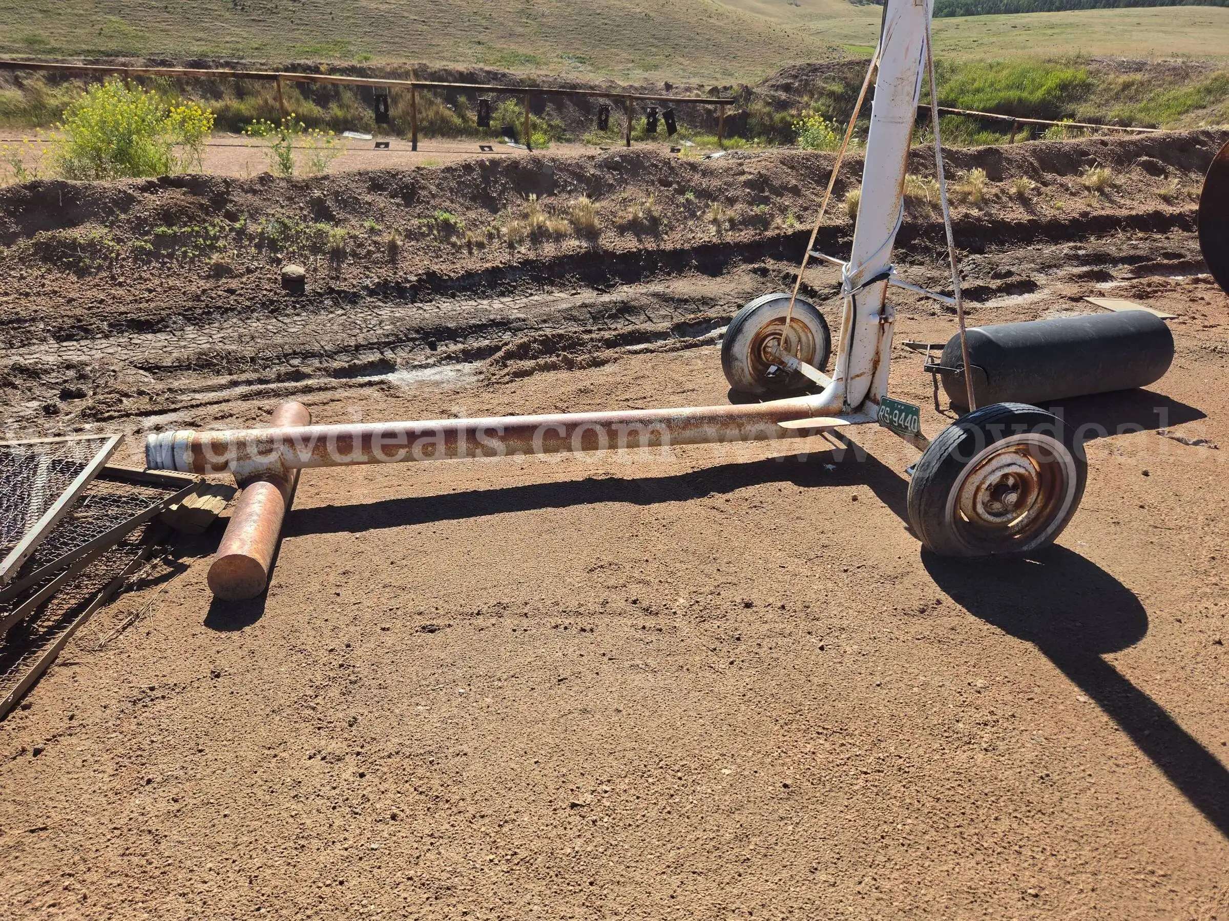 6 Water Fill Pipe Trailer