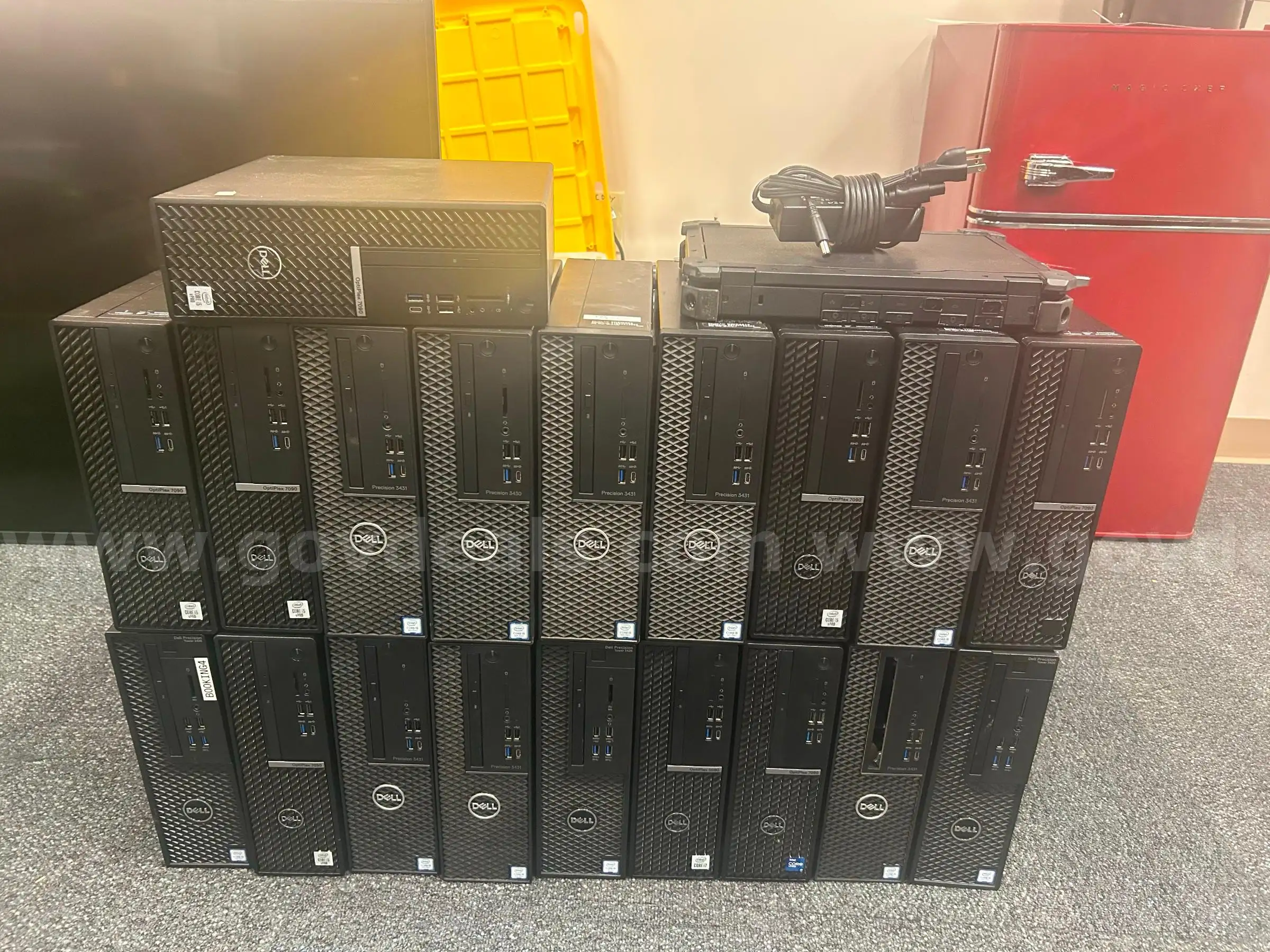 Dell Desktops and Laptop Multiple Network Switches
